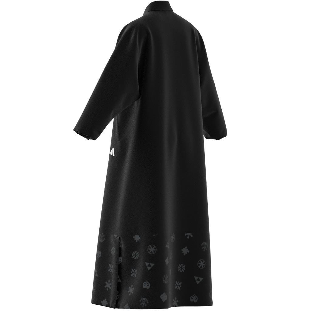 Bloom Sky Print Woven Extra Long Cover-Up, Black, A701_ONE, large image number 6