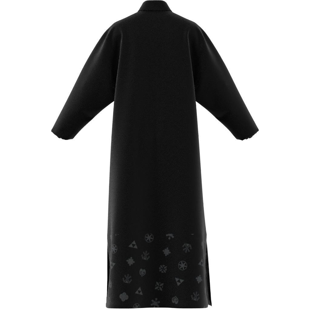 Bloom Sky Print Woven Extra Long Cover-Up, Black, A701_ONE, large image number 10