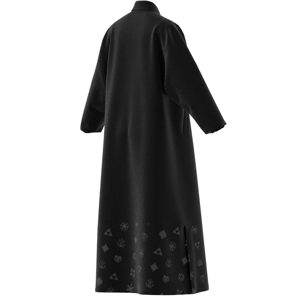 Bloom Sky Print Woven Extra Long Cover-Up, Black, A701_ONE, large image number 13