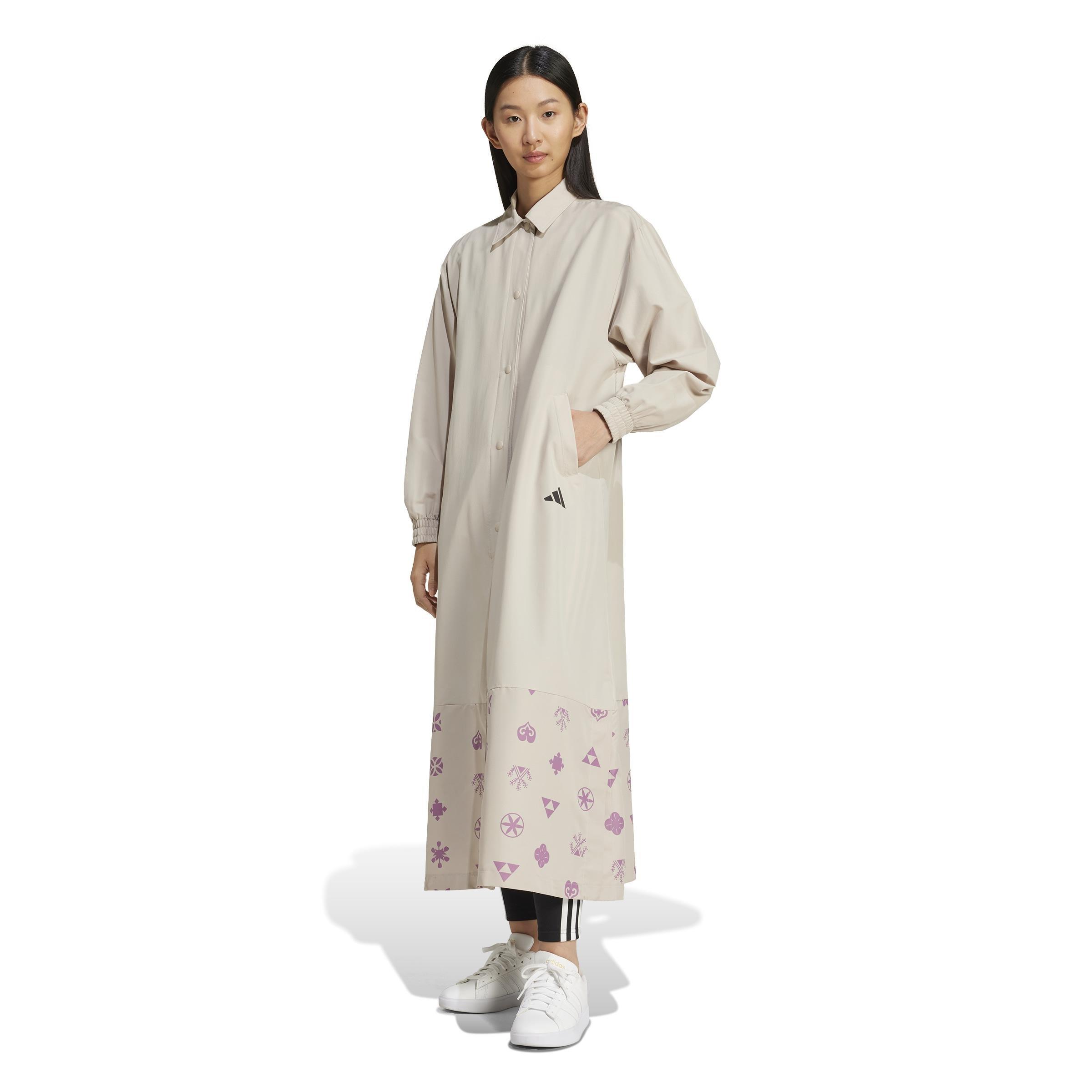 Bloom Sky Print Woven Extra Long Cover-Up, Beige, A701_ONE, large image number 13