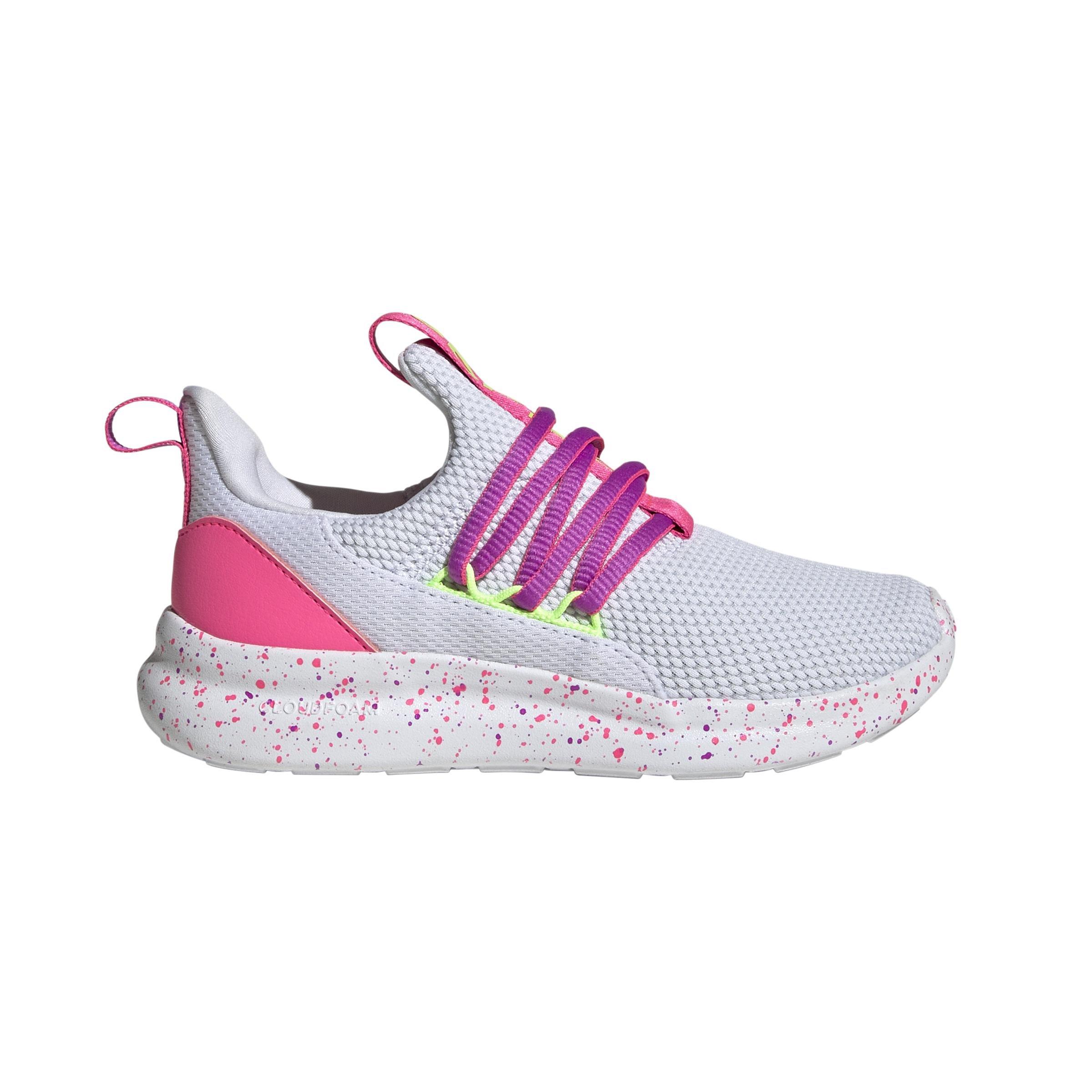 Unisex Kids Lite Racer Adapt 7.0 Shoes, White, , large image number 0