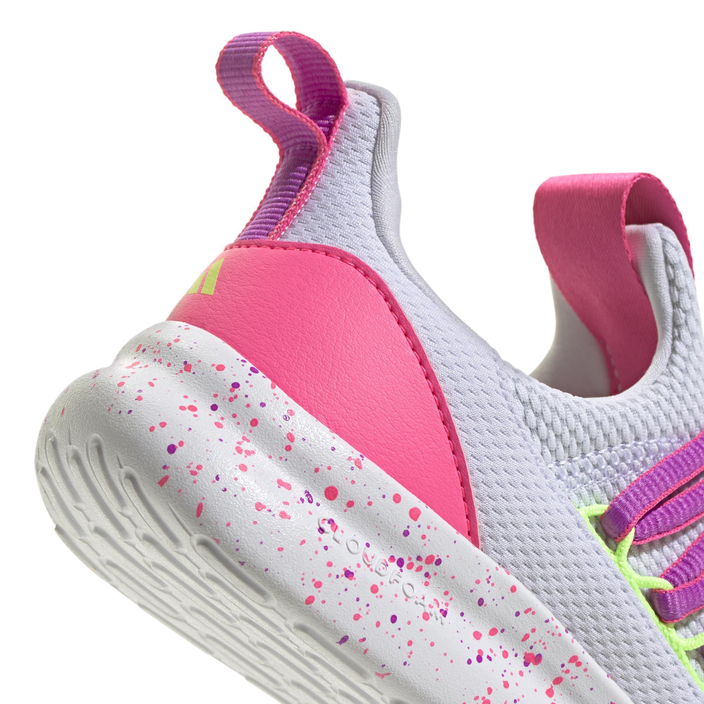 Unisex Kids Lite Racer Adapt 7.0 Shoes, White, , large image number 5