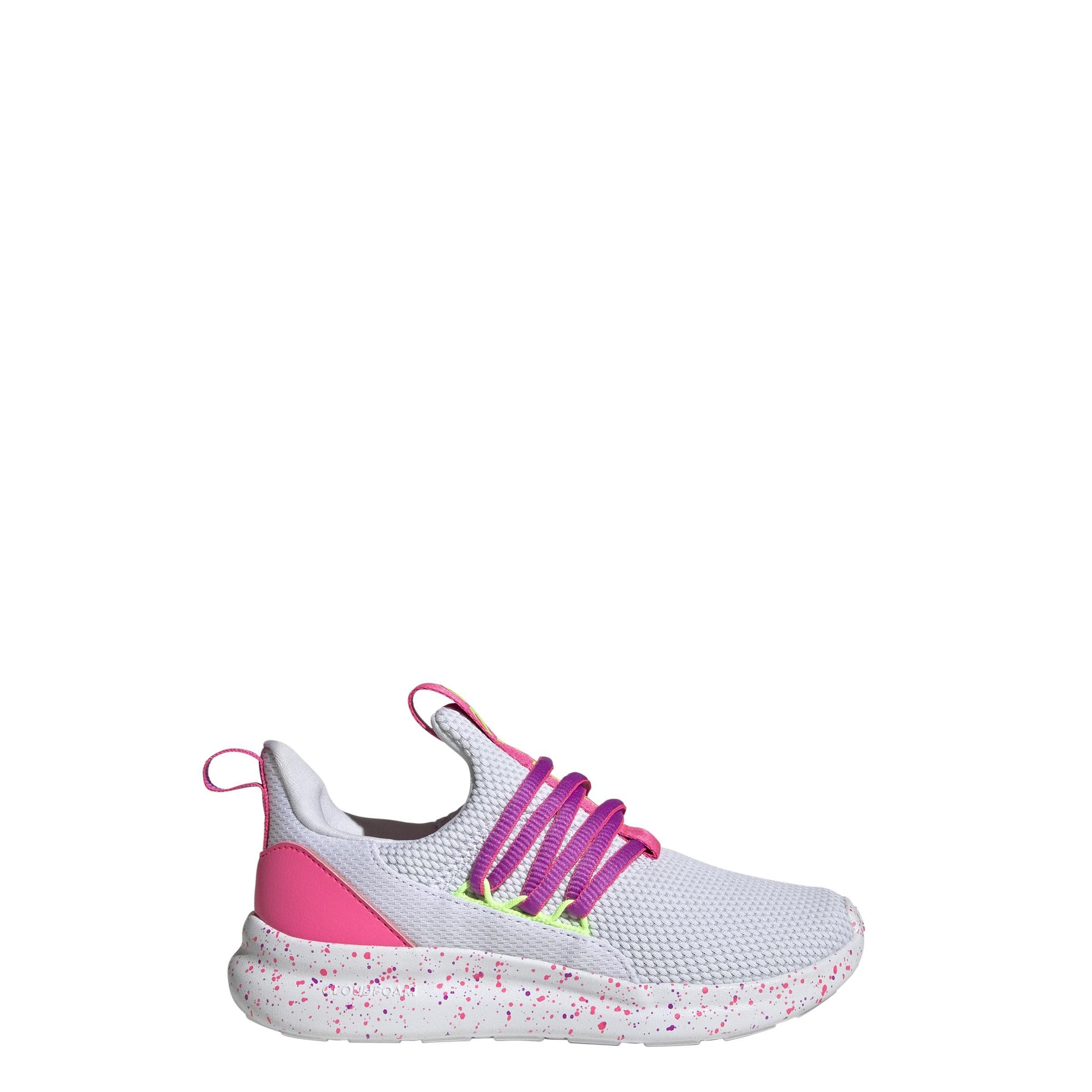 Unisex Kids Lite Racer Adapt 7.0 Shoes, White, , large image number 7