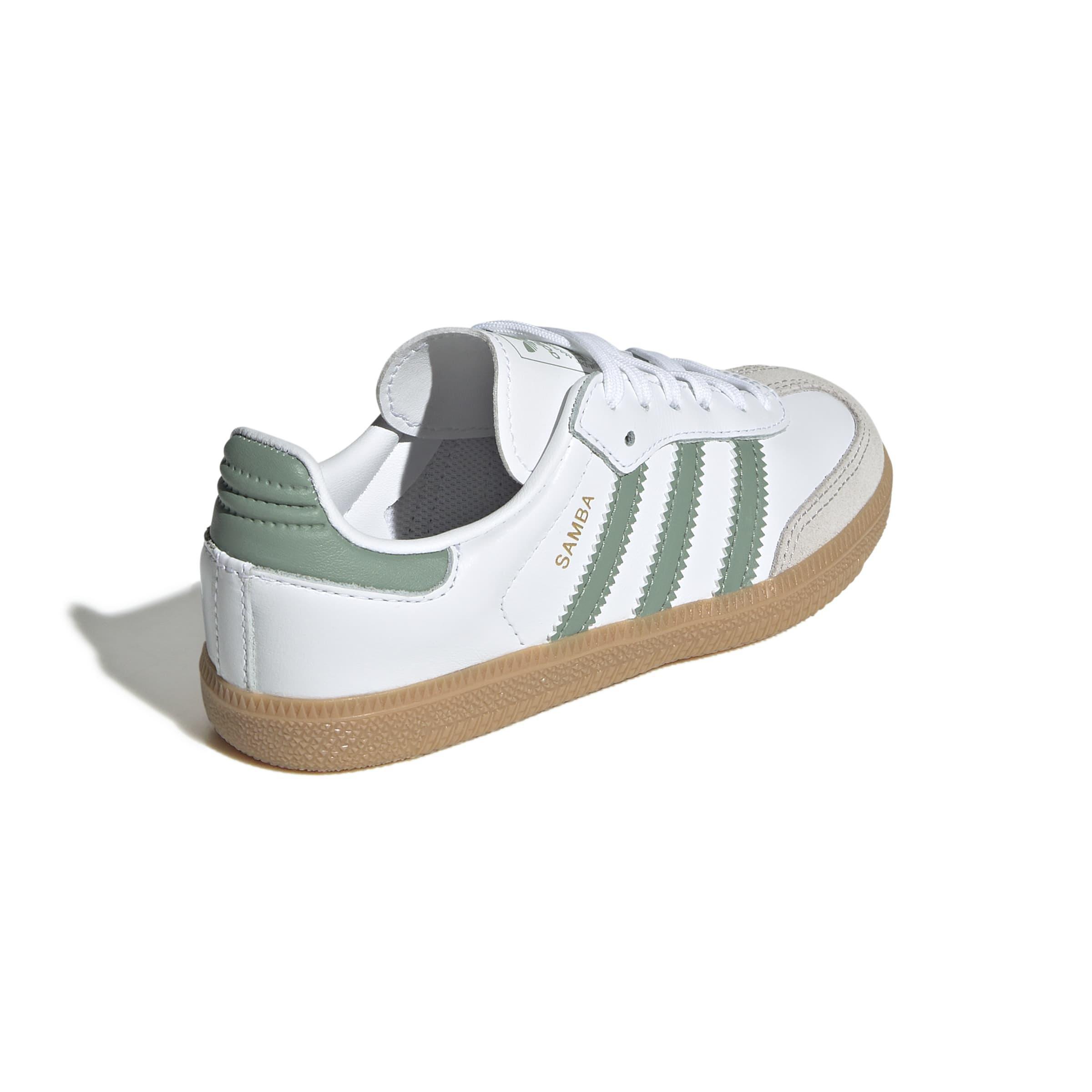 Unisex Kids Samba OG Shoes, White, A701_ONE, large image number 3
