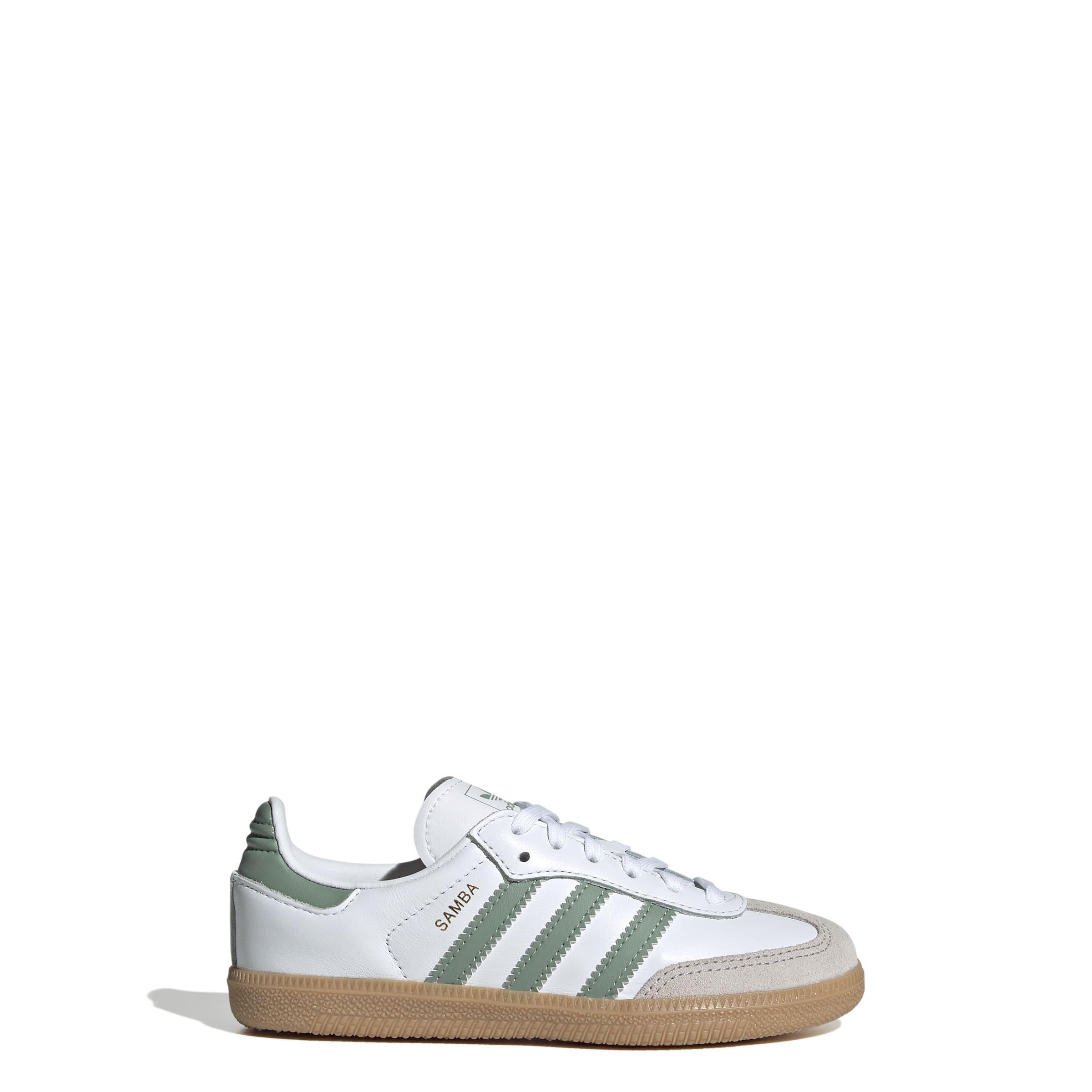 Unisex Kids Samba OG Shoes, White, A701_ONE, large image number 8