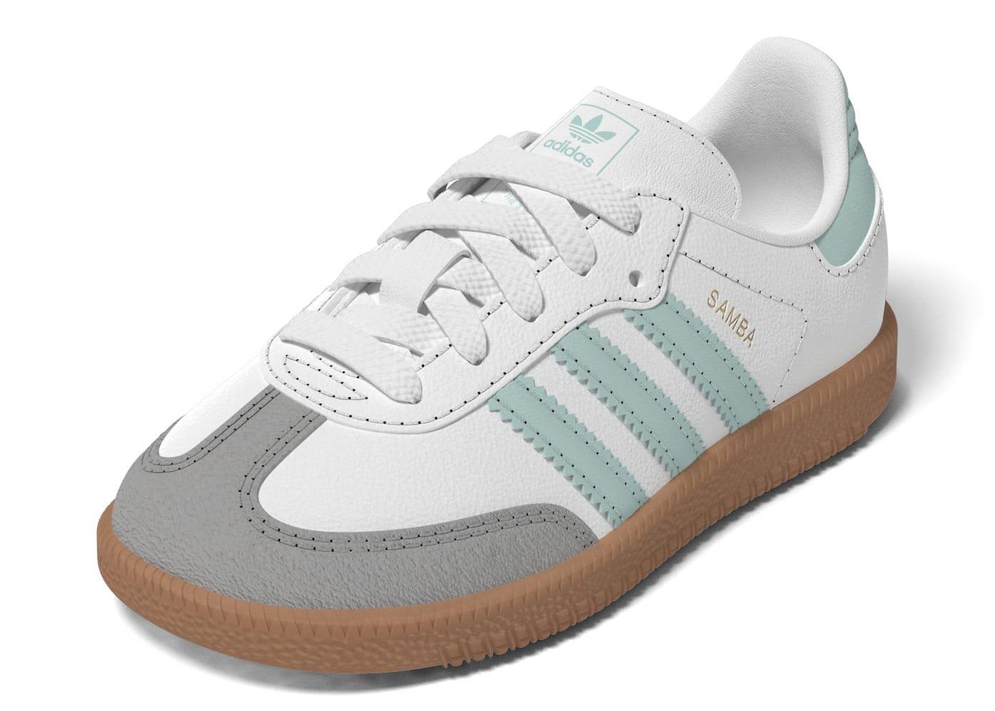 Unisex Kids Samba OG Shoes, White, A701_ONE, large image number 14