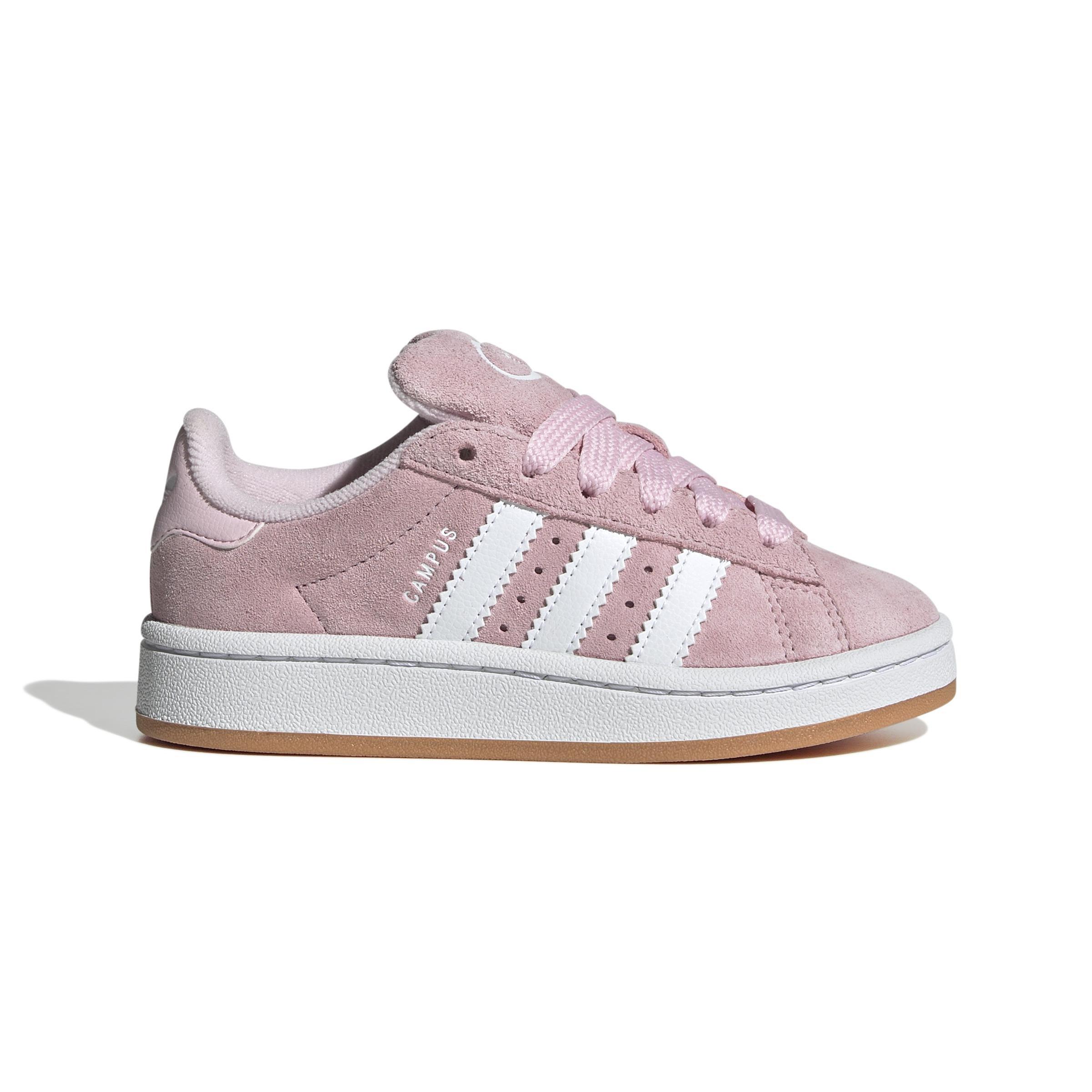 Unisex Kids Campus 00s Shoes, Pink, A701_ONE, large image number 0