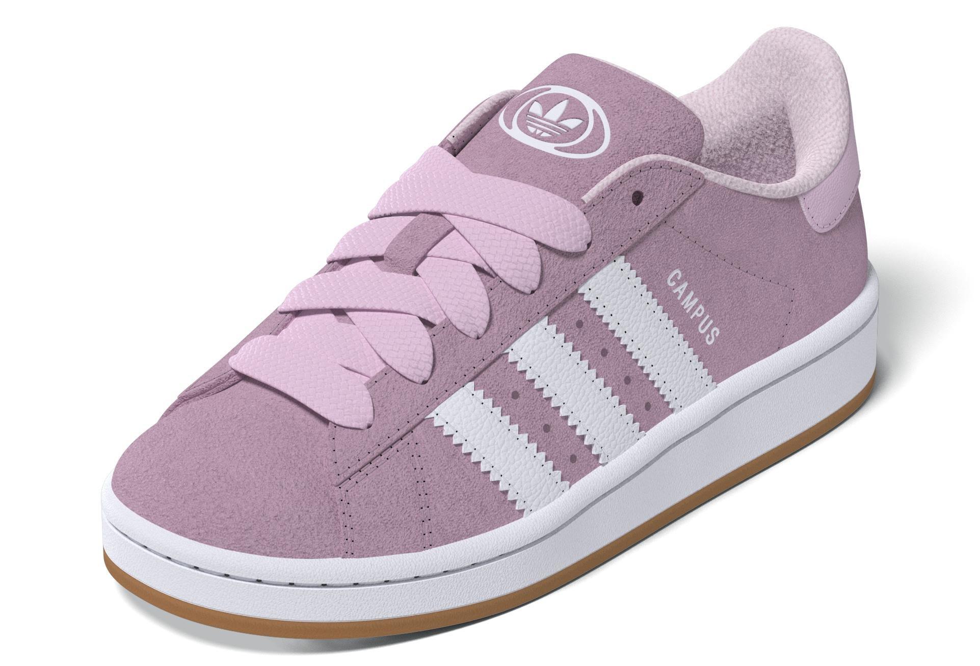 Unisex Kids Campus 00s Shoes, Pink, A701_ONE, large image number 12