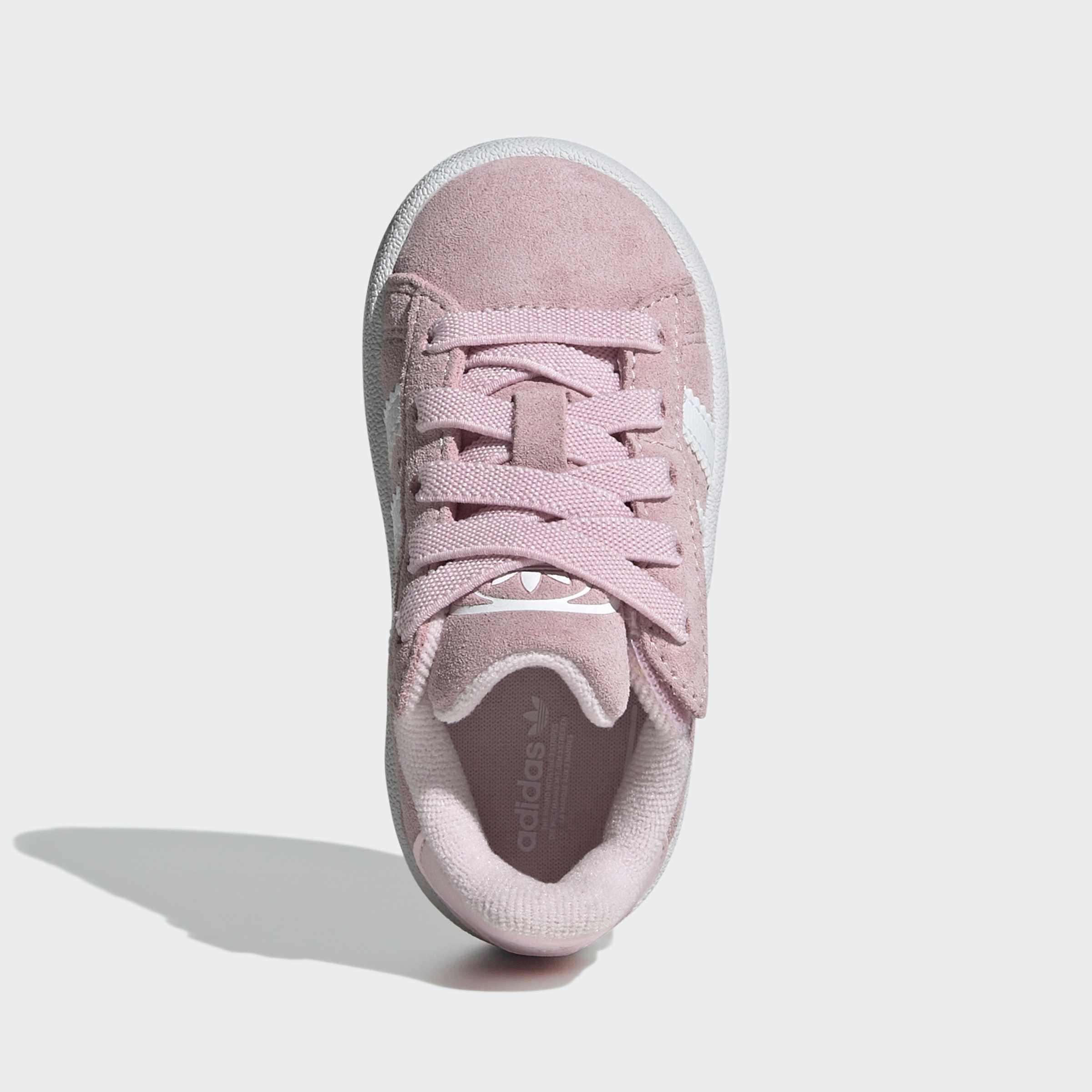 Unisex Kids Campus 00s Comfort Closure Elastic Lace Shoes, Pink, , large image number 3