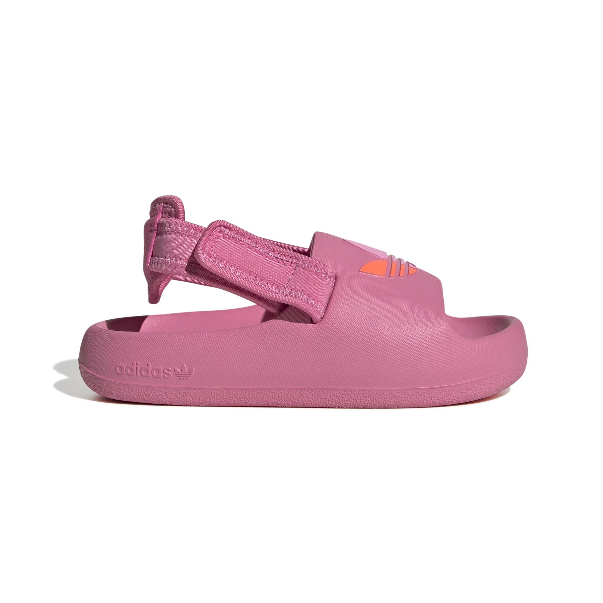 Unisex Adifom Adilette Slides Kids, Pink, A701_ONE, large image number 0