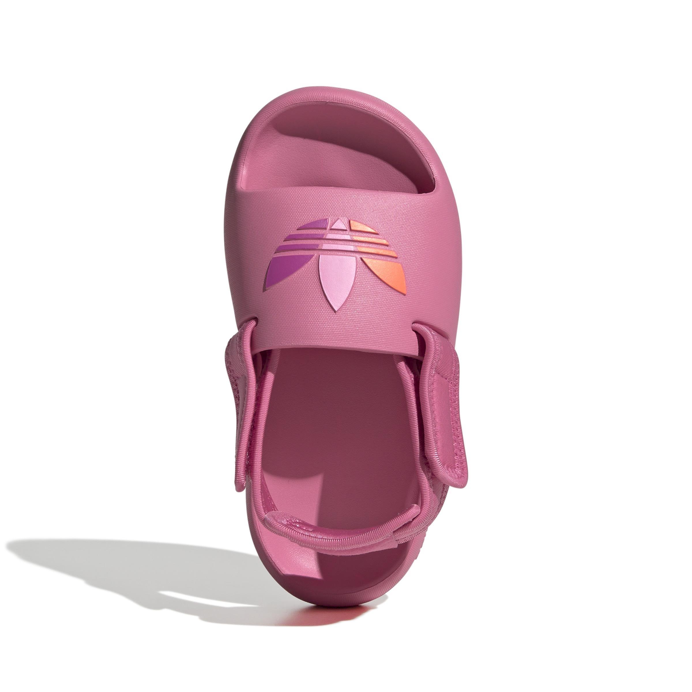 Unisex Kids Adifom Adilette Slides, Pink, , large image number 1