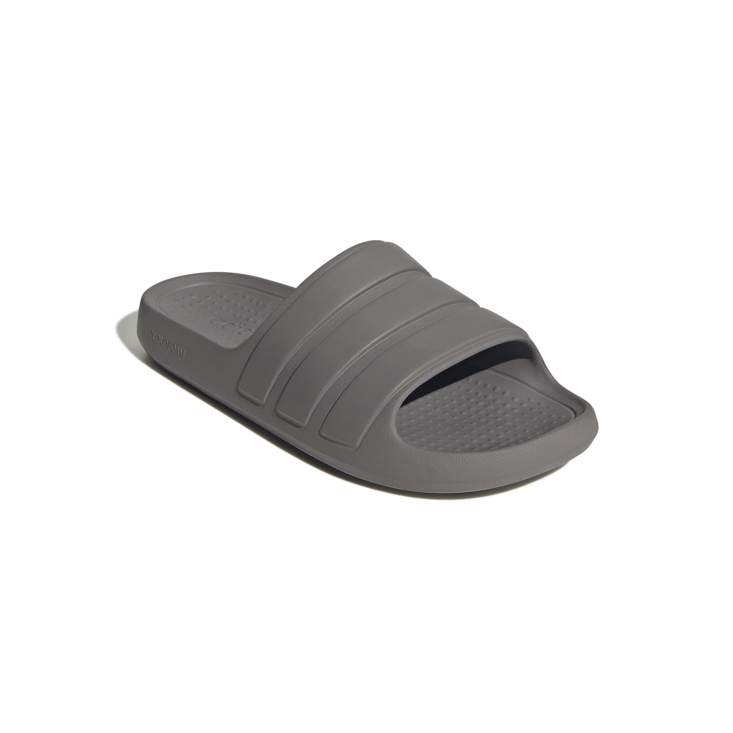 Unisex Adilette Flow Slides, Grey, A701_ONE, large image number 2