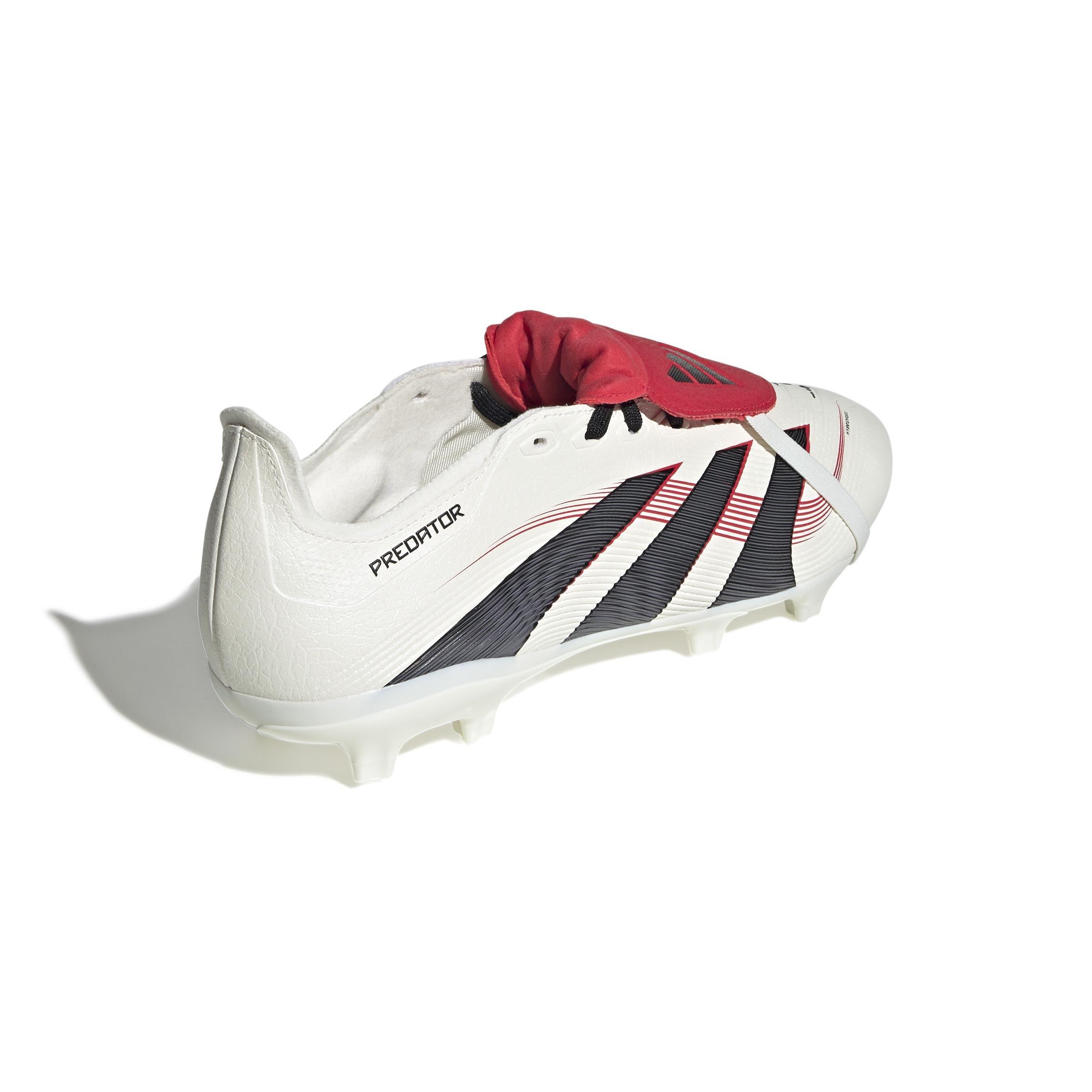 Unisex Predator League Fold-Over Tongue Firm/Multi-Ground Boots, White, A701_ONE, large image number 3