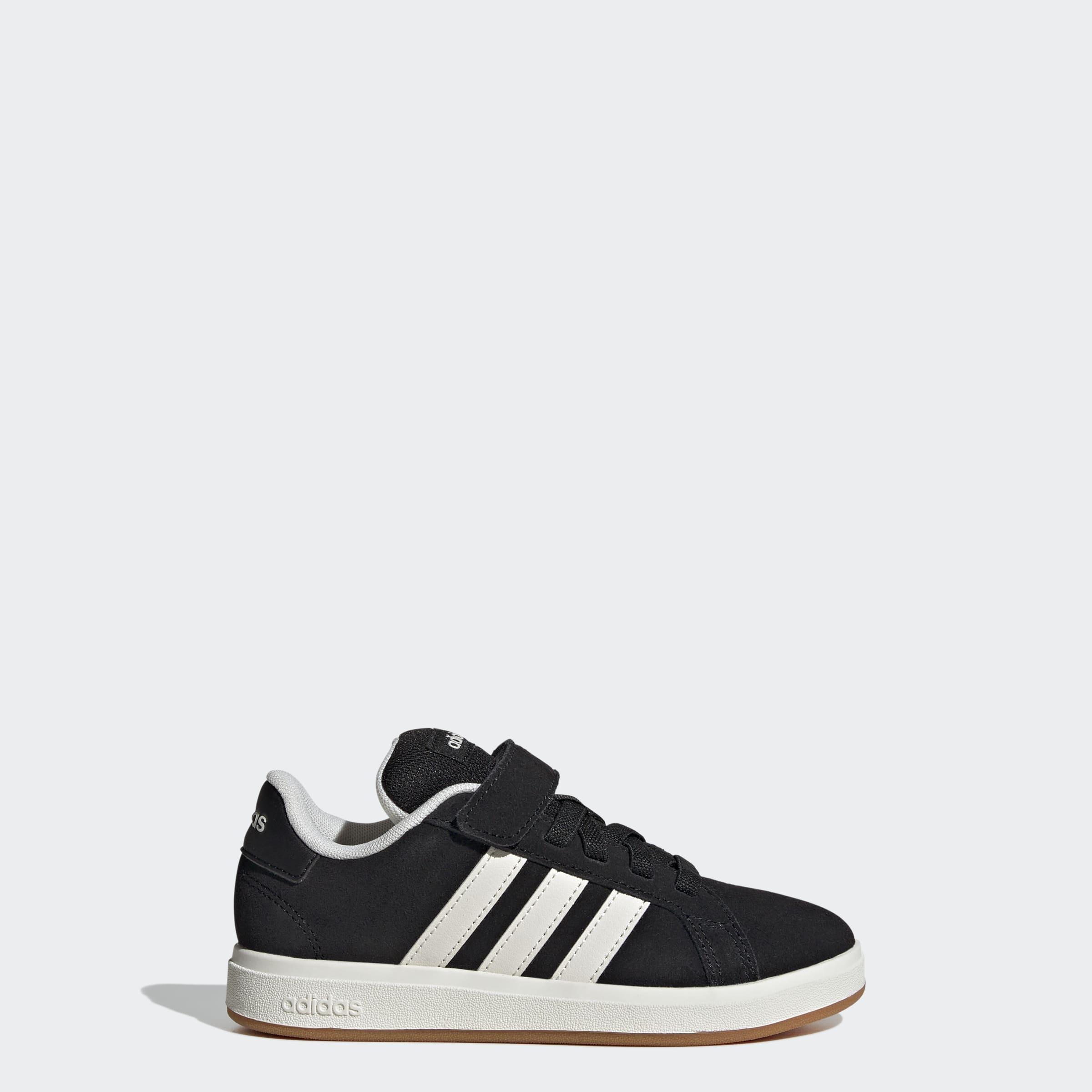 Kids Unisex Grand Court 00s Shoes, Black, A701_ONE, large image number 8