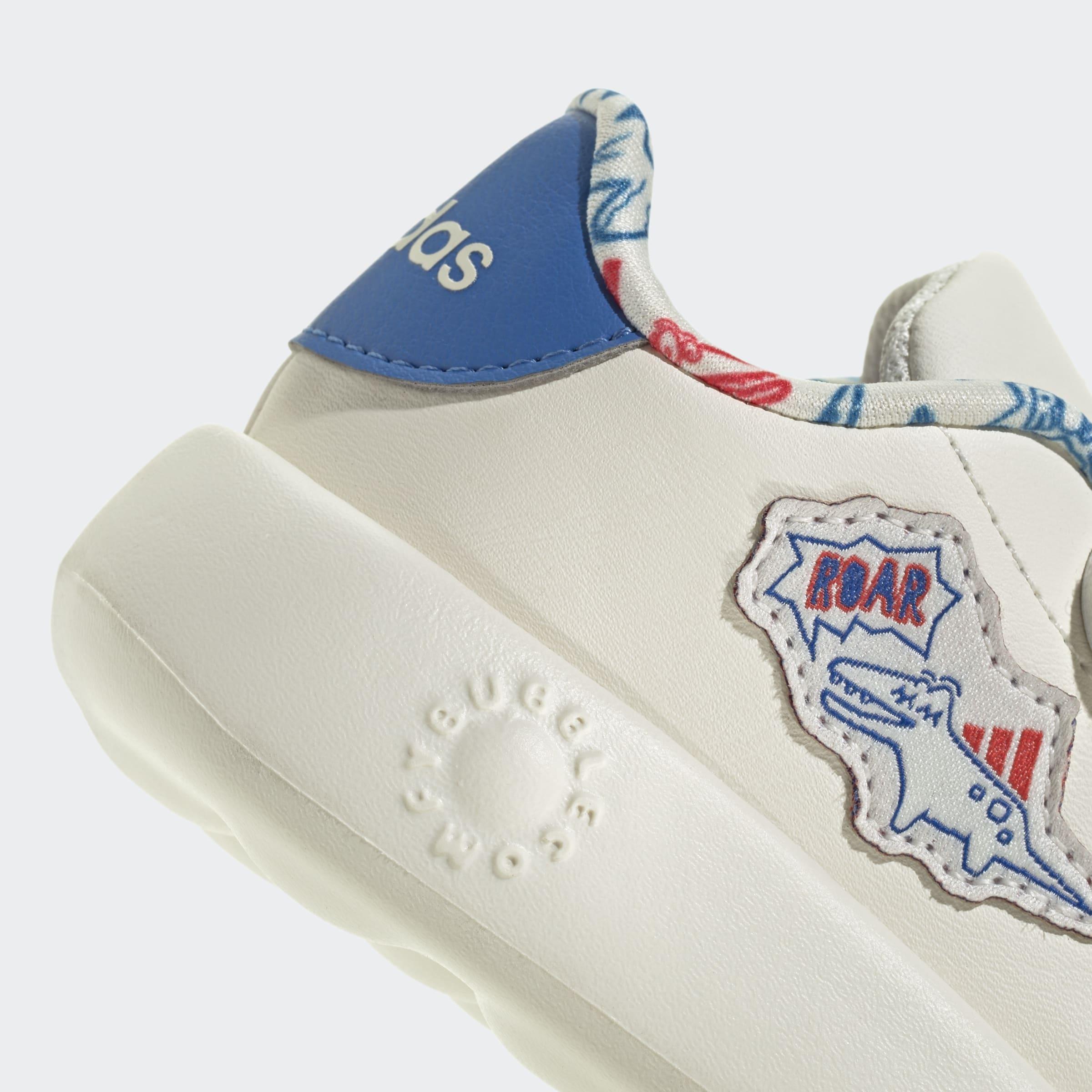 Kids Unisex Advantage Dino Shoes, White, A701_ONE, large image number 5