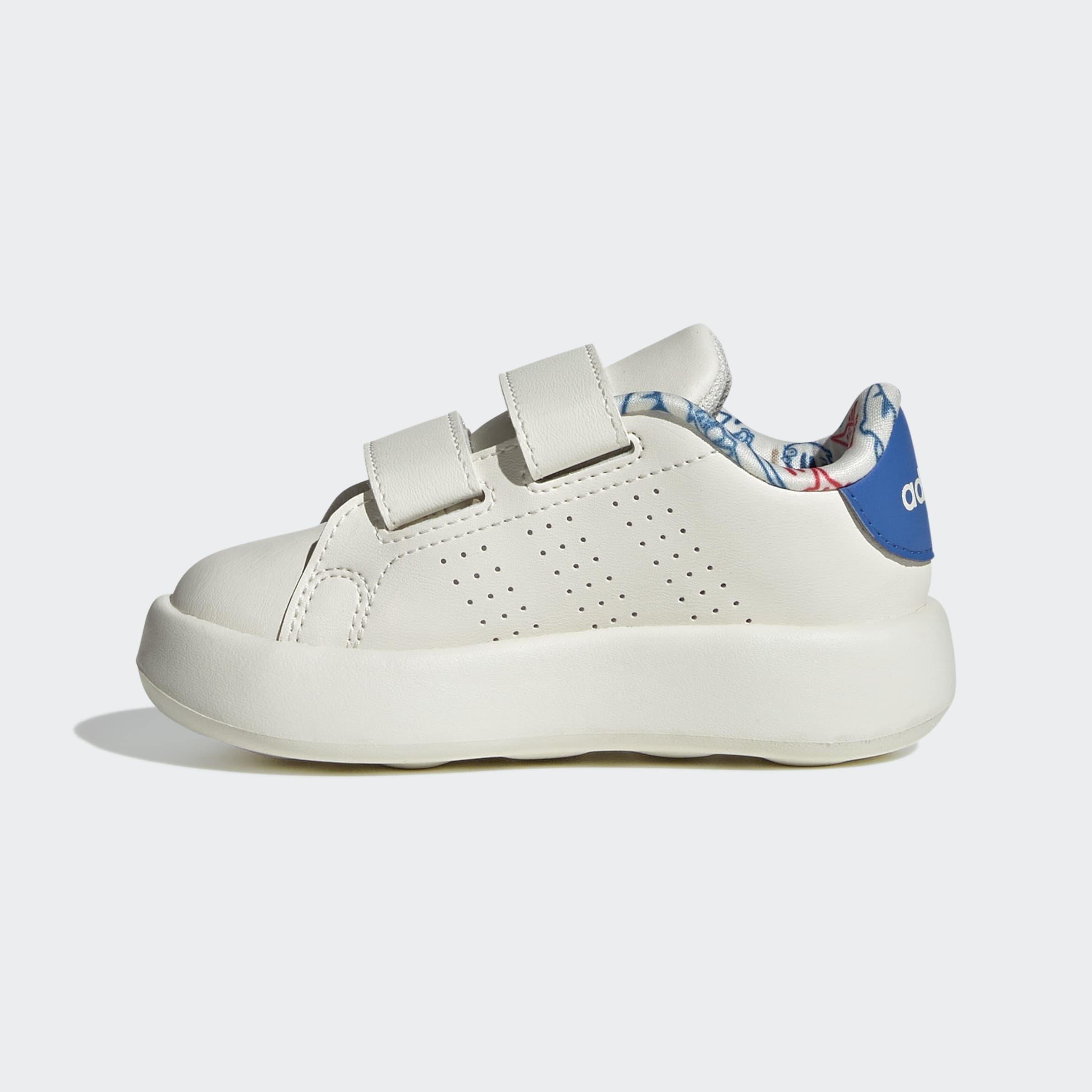 Kids Unisex Advantage Dino Shoes, White, A701_ONE, large image number 7