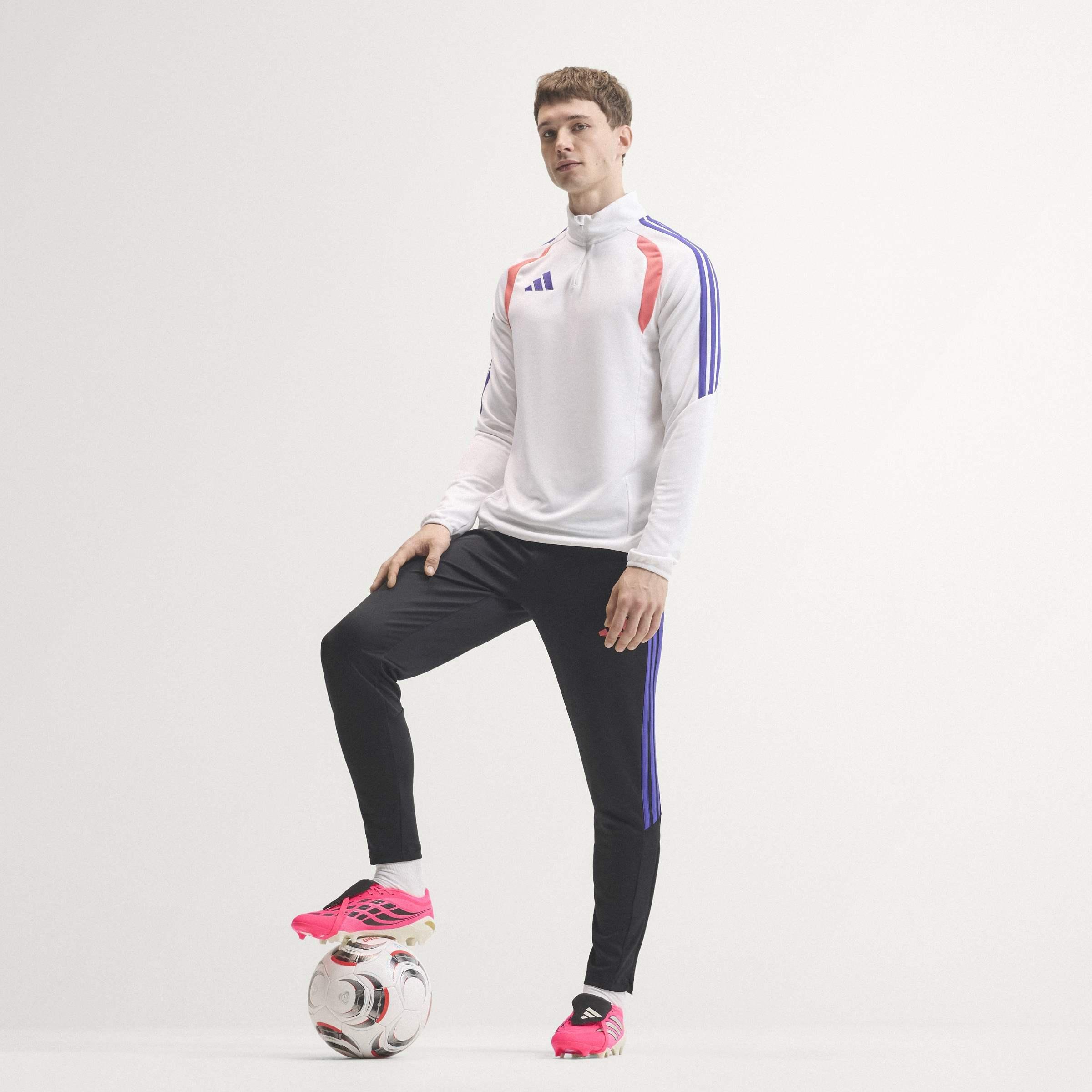 Unisex PREDATOR LEAGUE Fold-Over Tongue Firm Ground Football Boots, Pink, A701_ONE, large image number 12