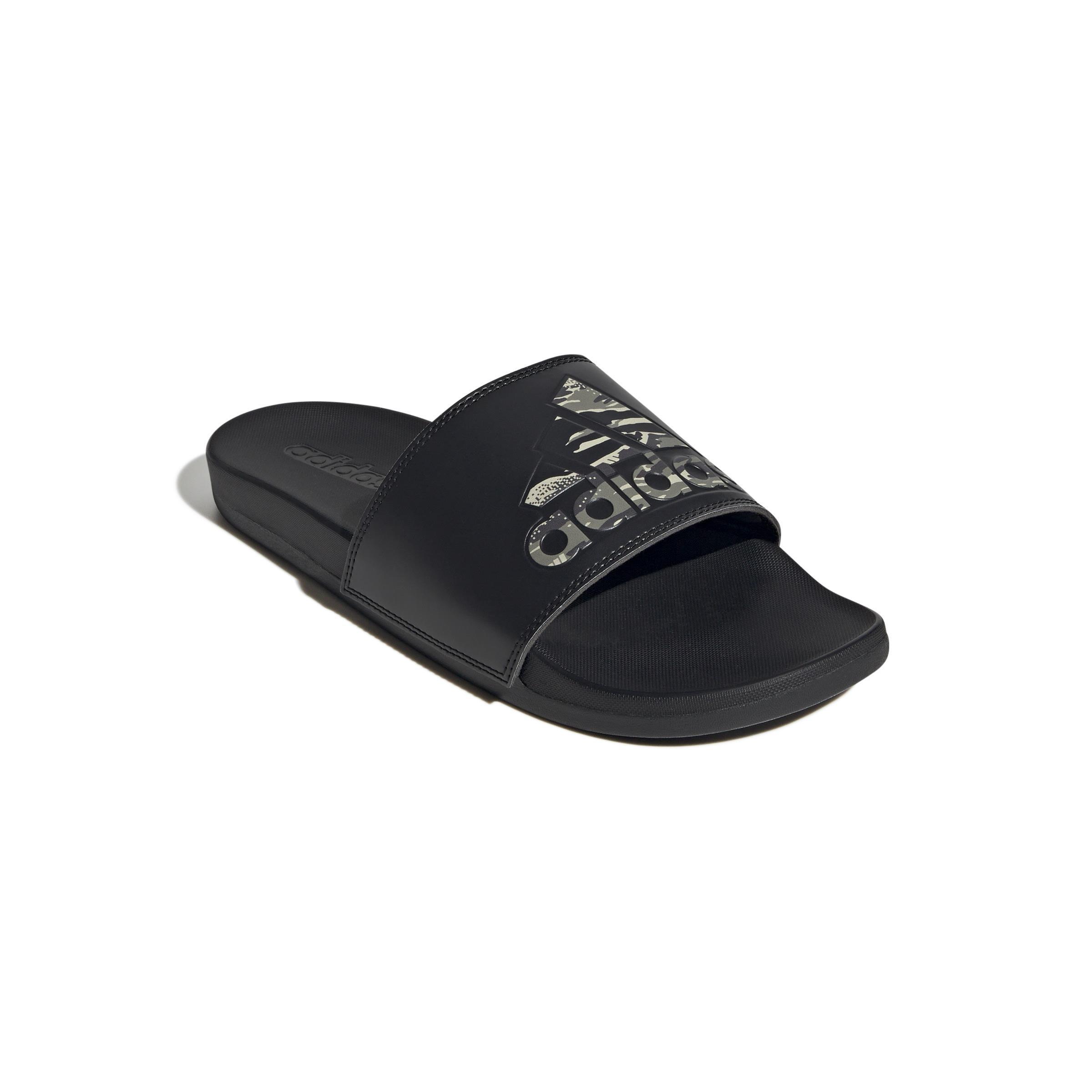 Unisex Adilette Comfort Slides, Black, A701_ONE, large image number 2