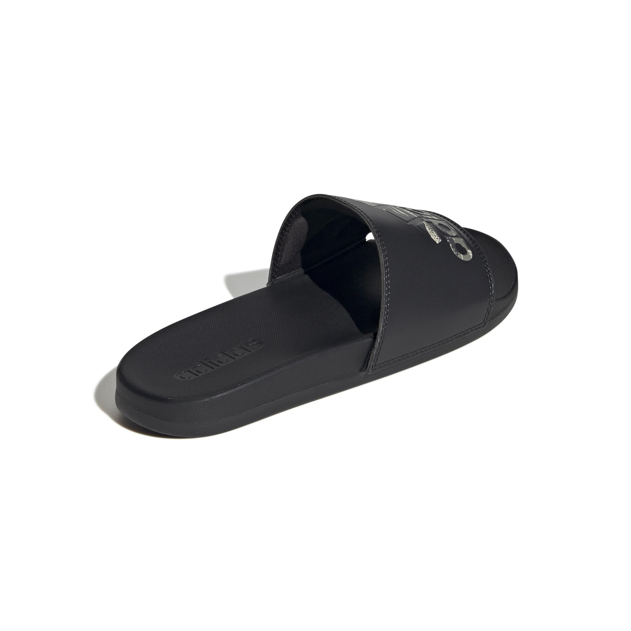 Unisex Adilette Comfort Slides, Black, A701_ONE, large image number 3