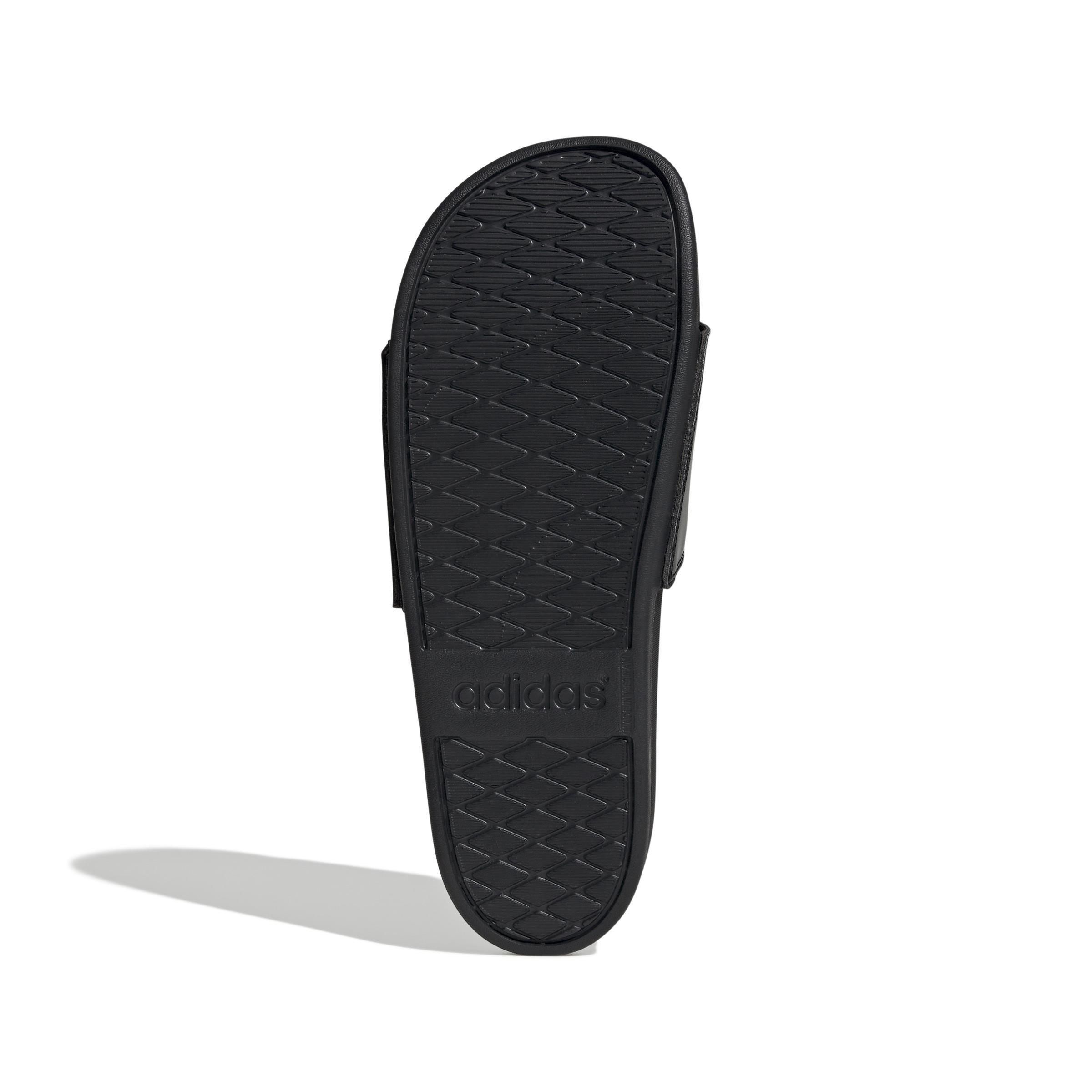 Unisex Adilette Comfort Slides, Black, A701_ONE, large image number 7