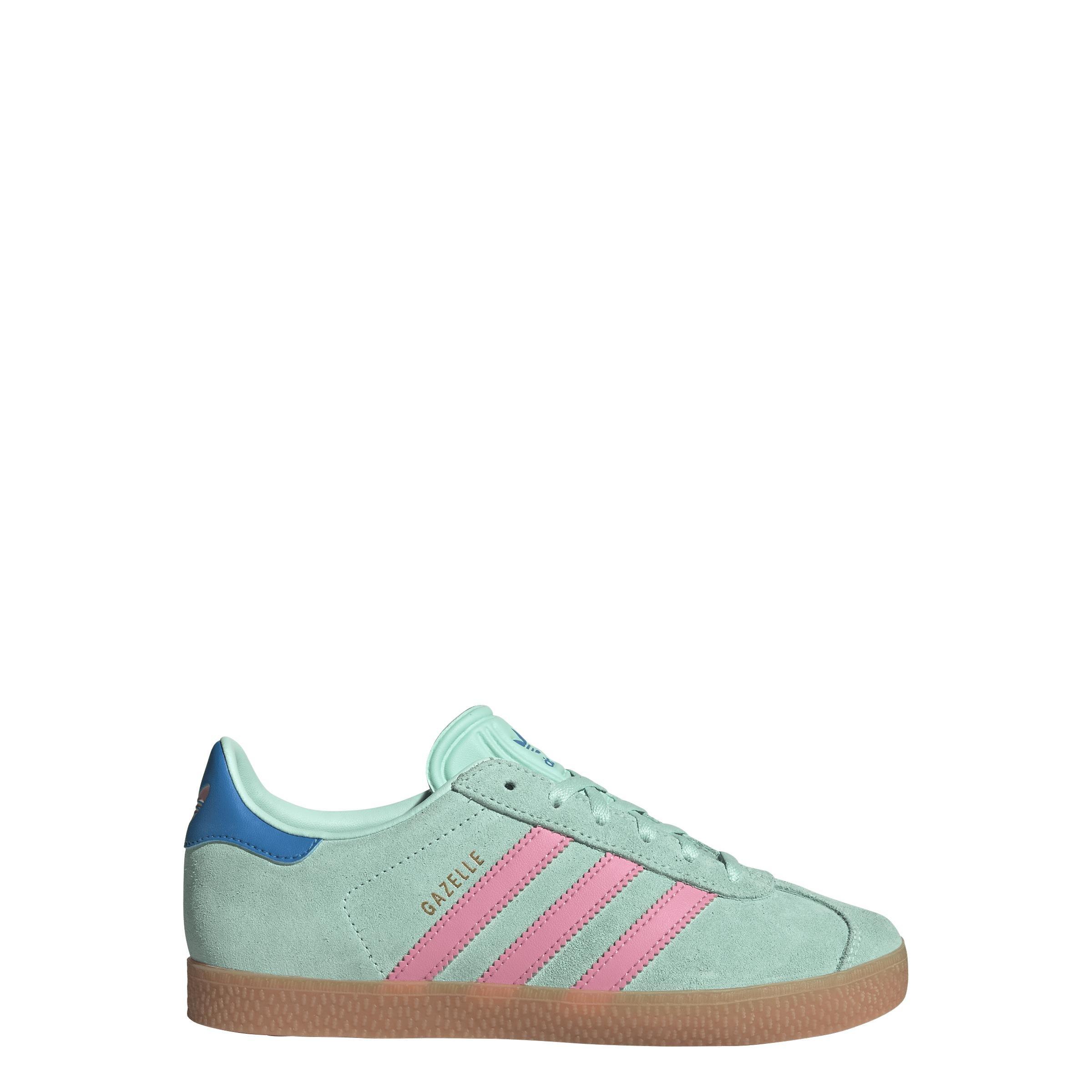 Unisex Kids Gazelle Shoes, Green, , large image number 7