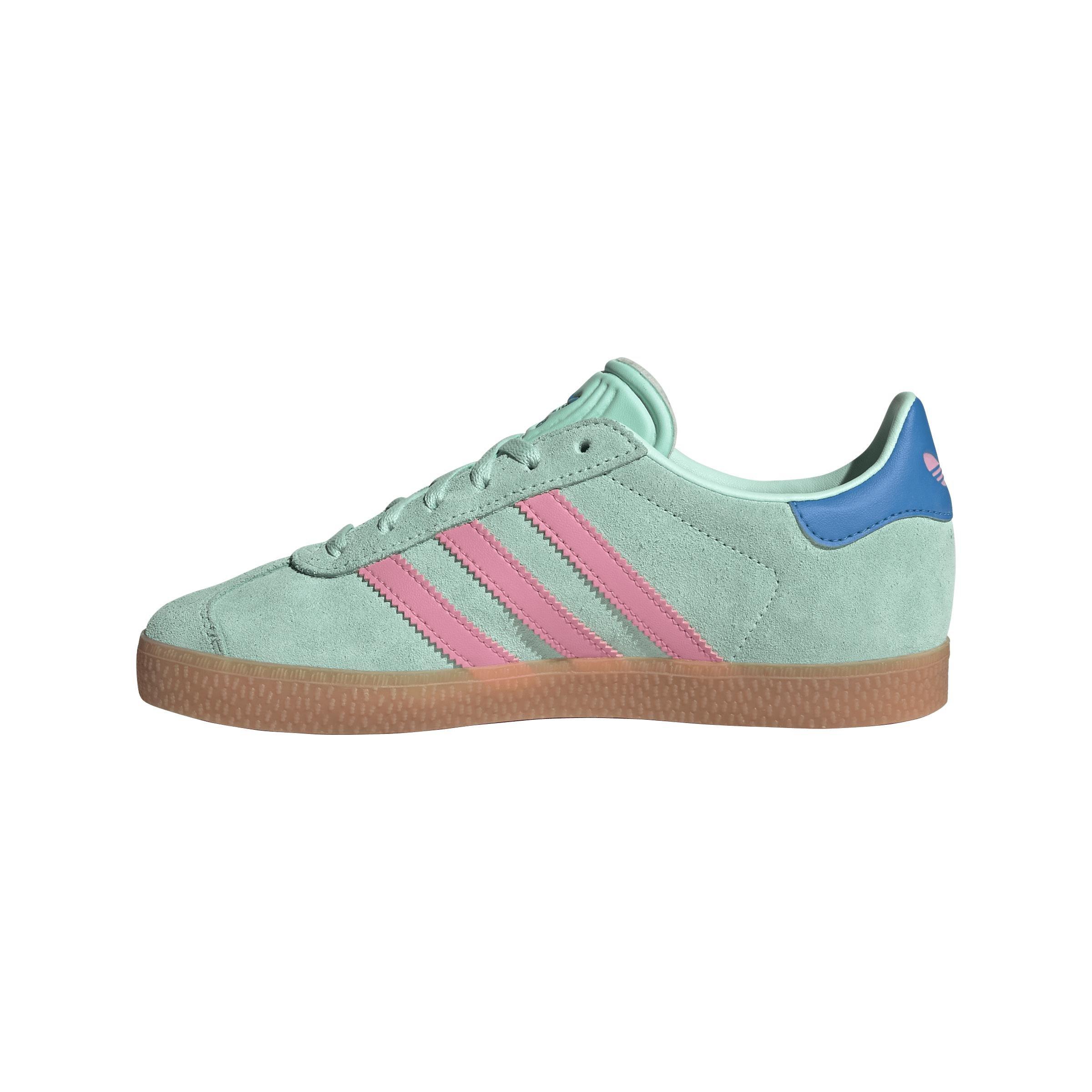 Unisex Kids Gazelle Shoes, Green, , large image number 10