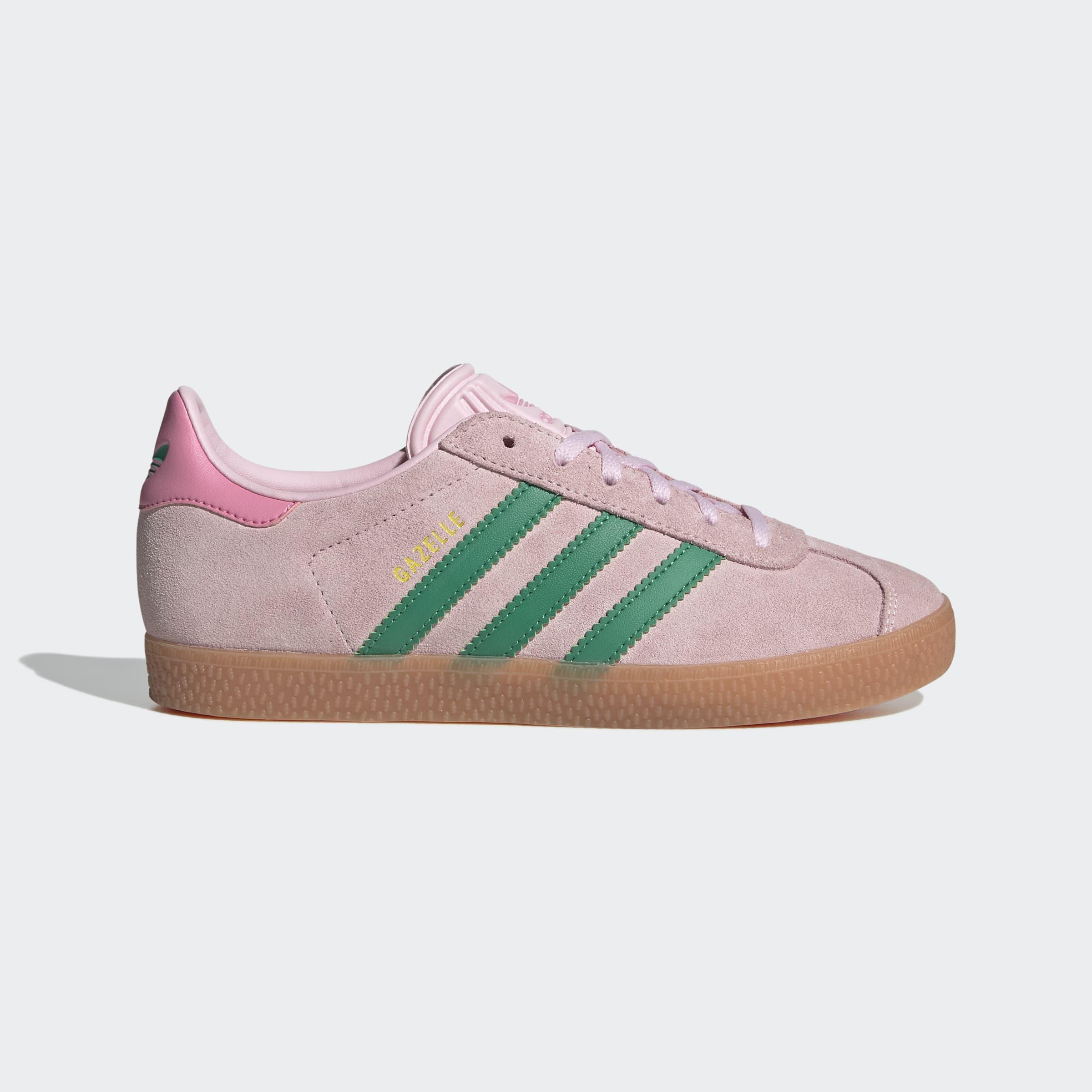 Kids Unisex Gazelle Shoes, Pink, A701_ONE, large image number 0