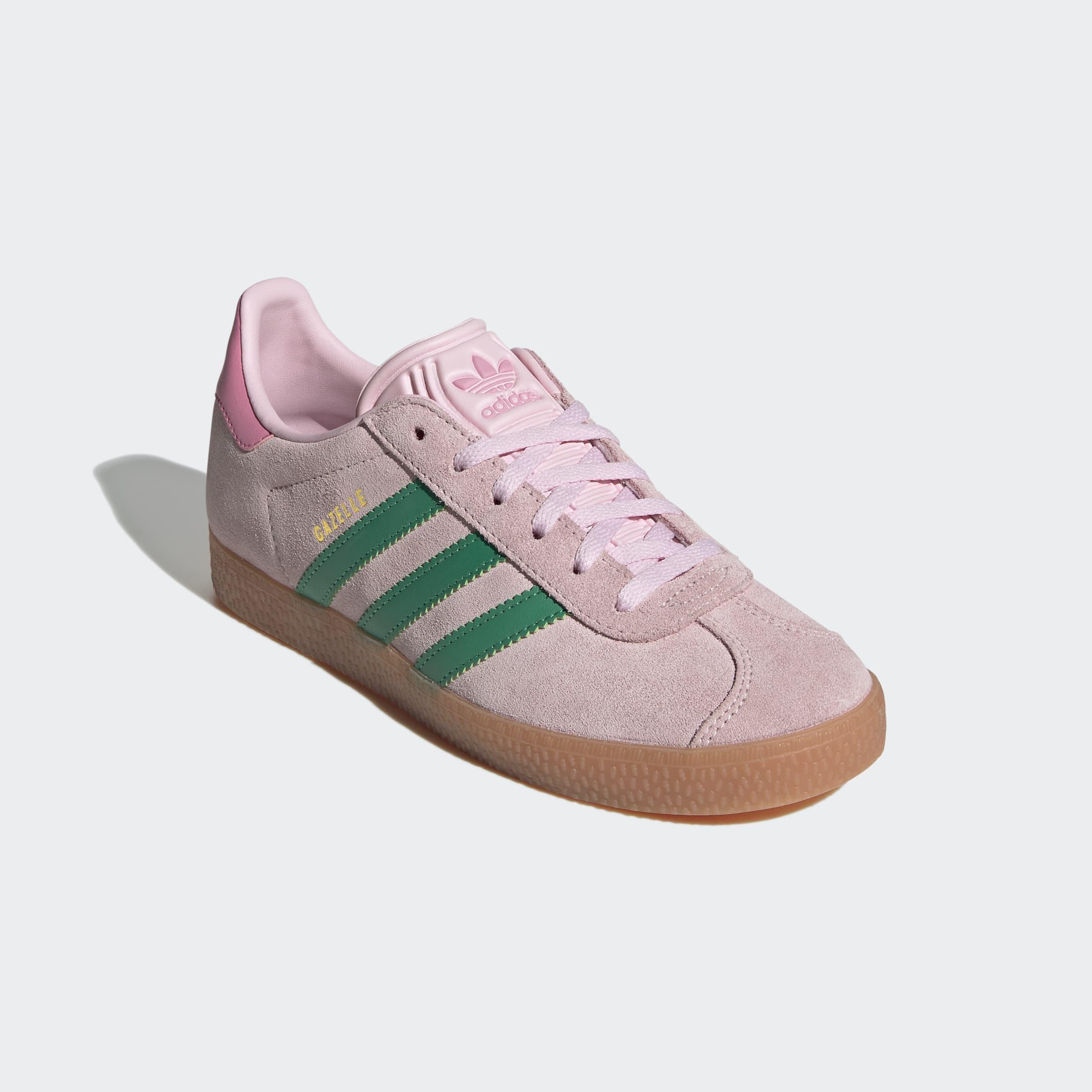 Kids Unisex Gazelle Shoes, Pink, A701_ONE, large image number 2