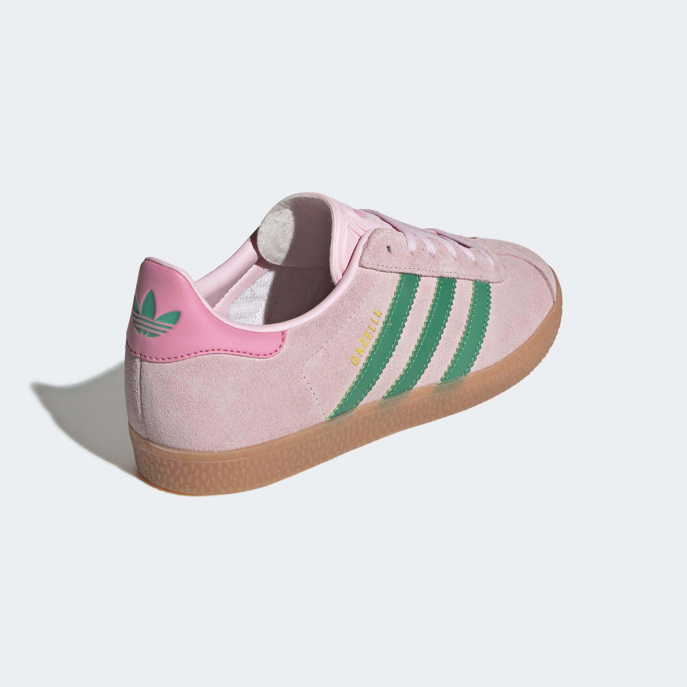 Kids Unisex Gazelle Shoes, Pink, A701_ONE, large image number 3