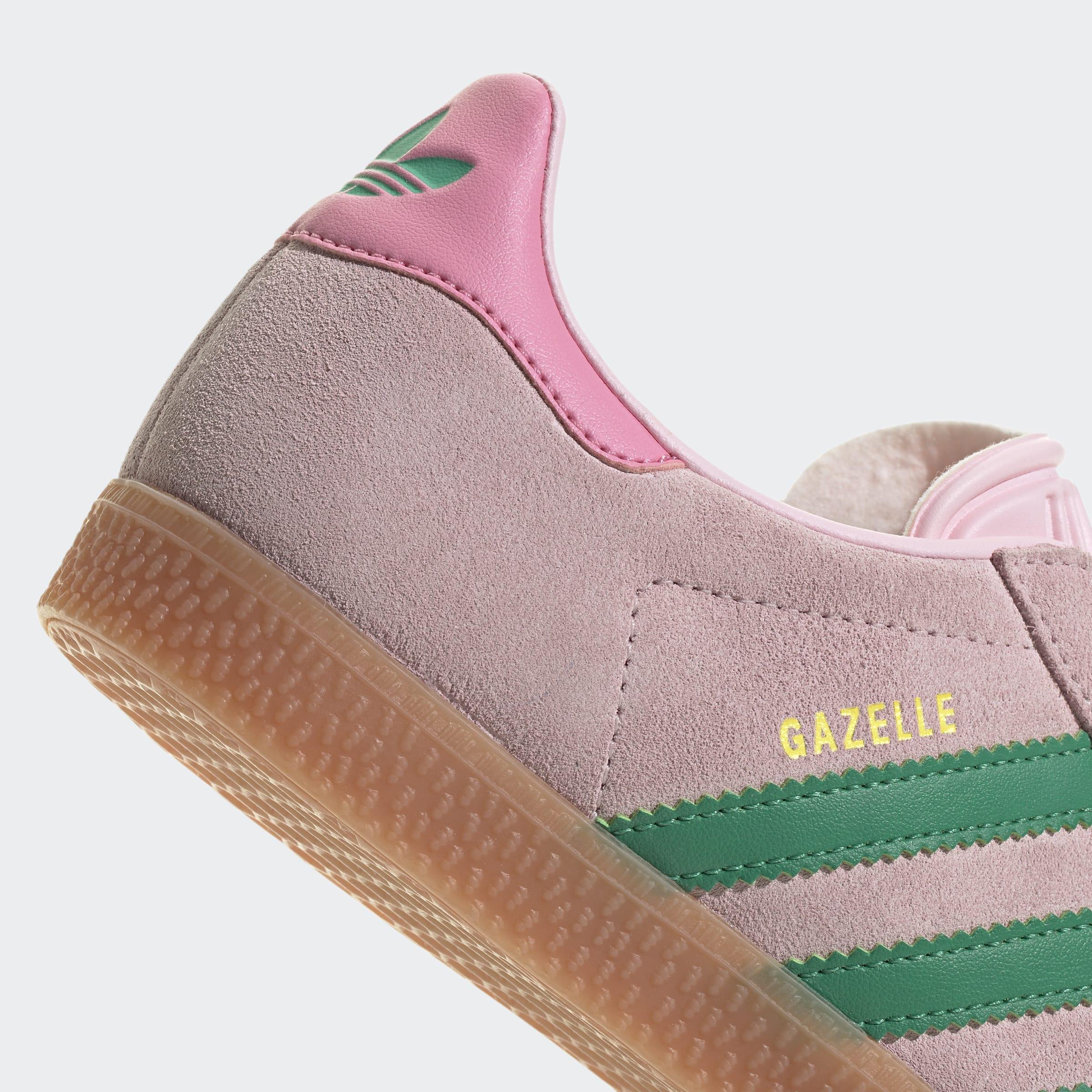 Kids Unisex Gazelle Shoes, Pink, A701_ONE, large image number 5