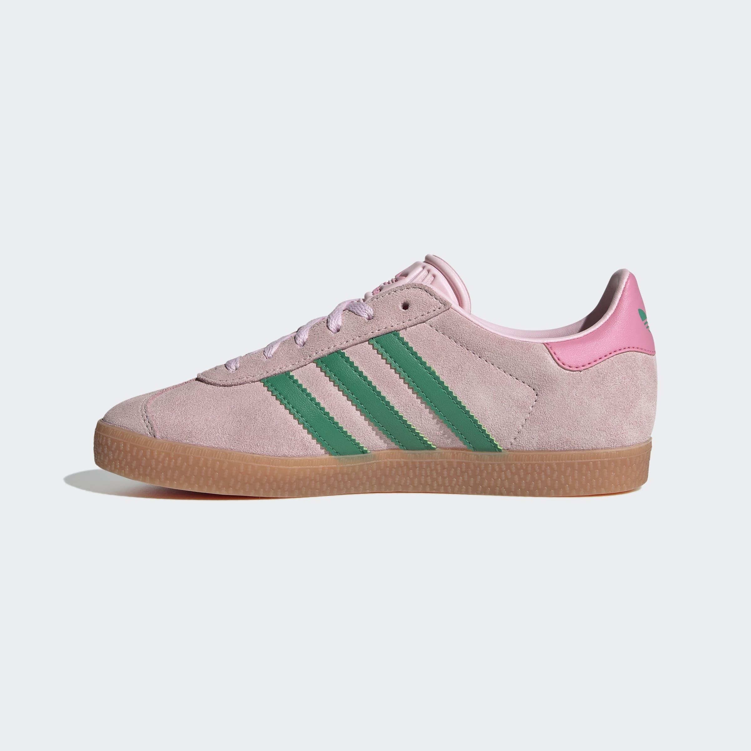 Kids Unisex Gazelle Shoes, Pink, A701_ONE, large image number 6