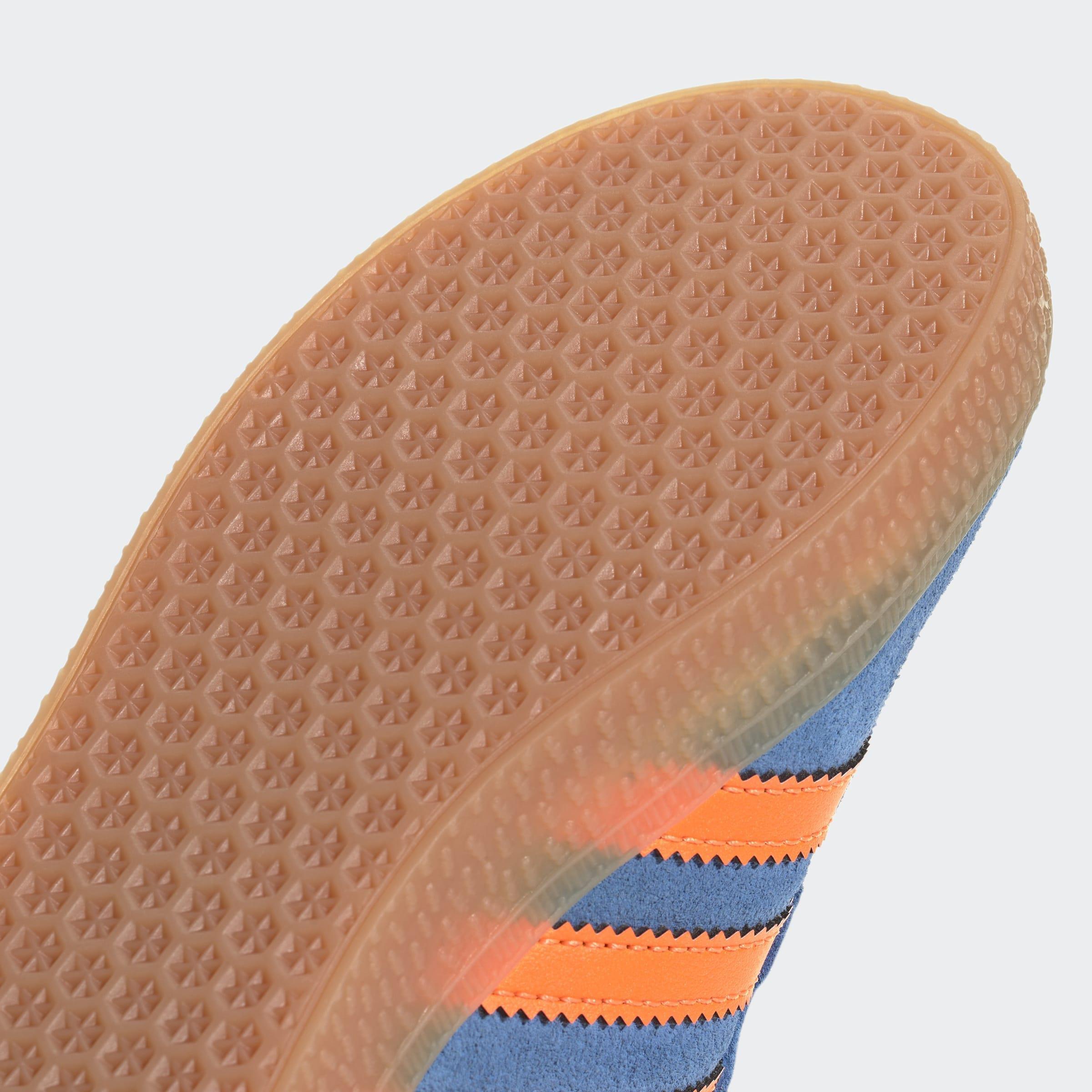 Kids Unisex Gazelle Shoes, Blue, A701_ONE, large image number 4
