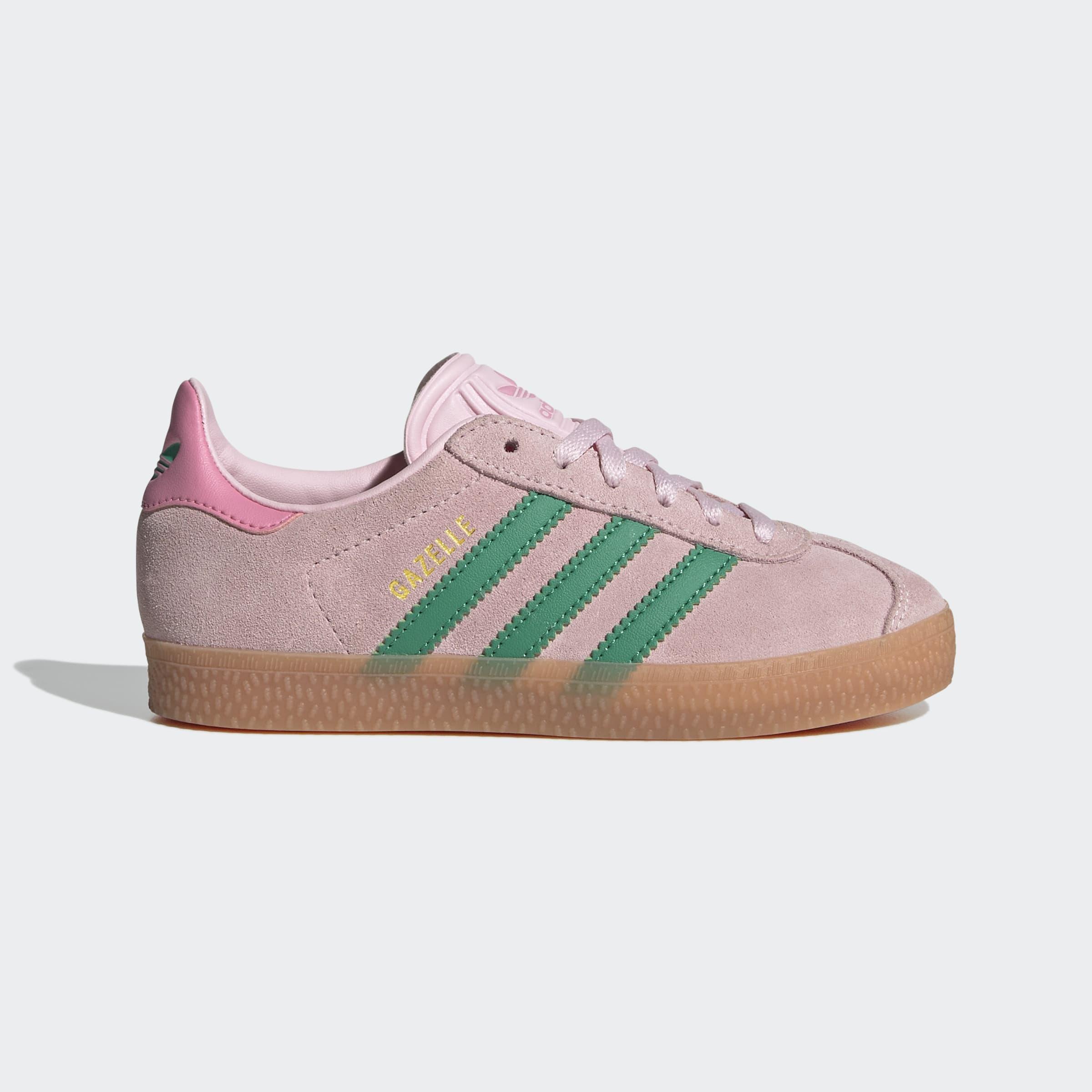 Kids Unisex Gazelle Shoes, Pink