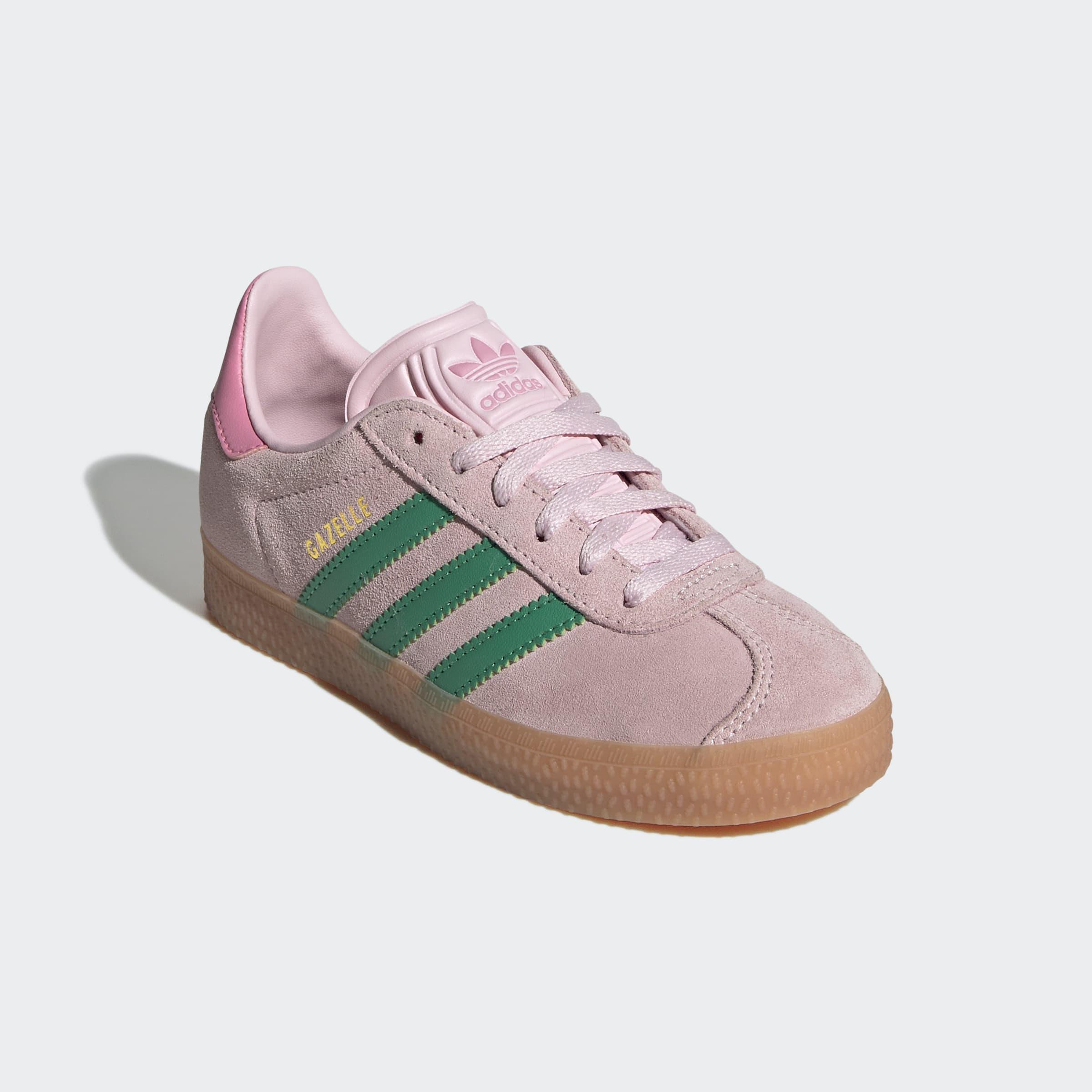 Kids Unisex Gazelle Shoes, Pink, A701_ONE, large image number 2