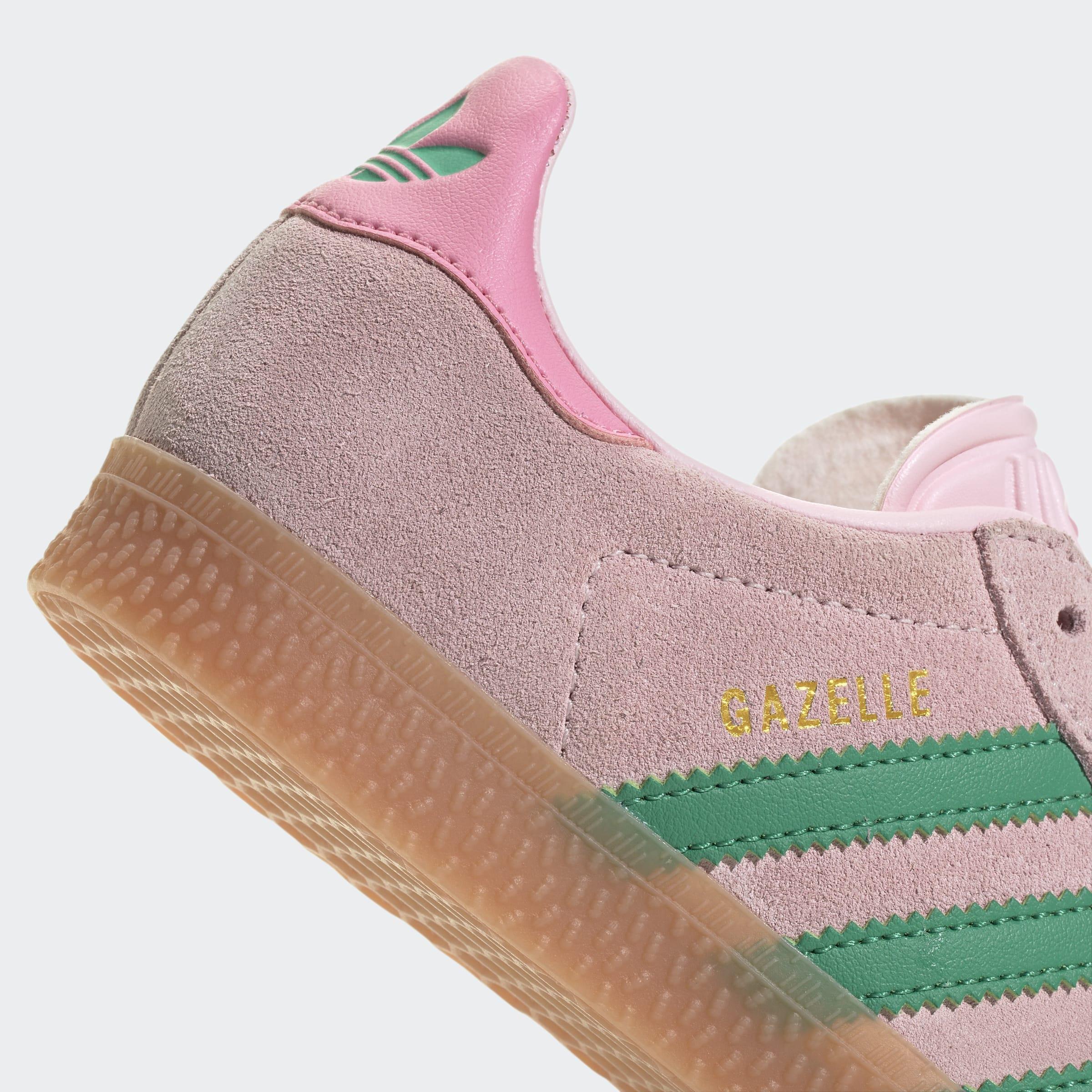 Kids Unisex Gazelle Shoes, Pink, A701_ONE, large image number 5