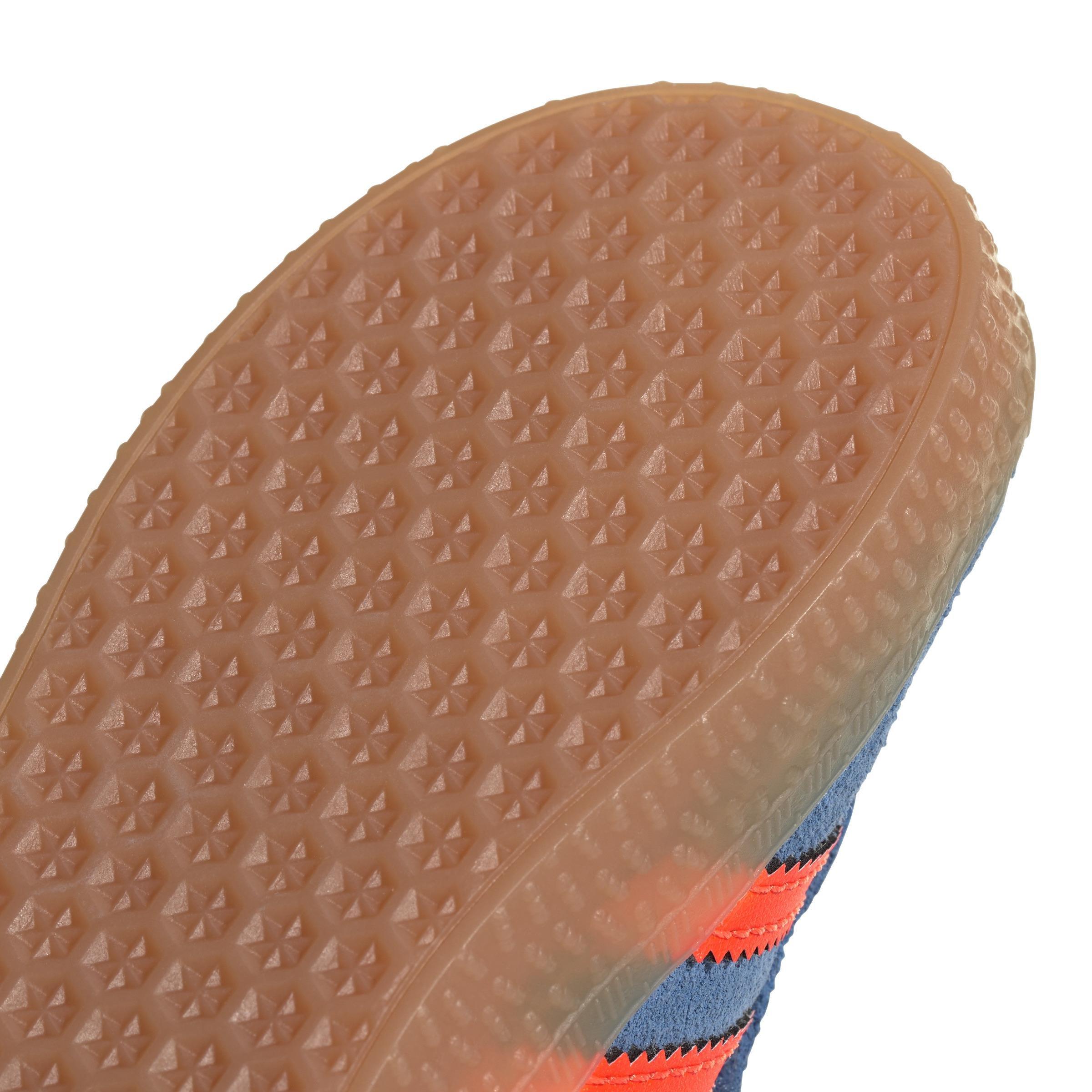 Unisex Kids Gazelle Comfort Closure Elastic Laces Shoes, Blue, , large image number 7