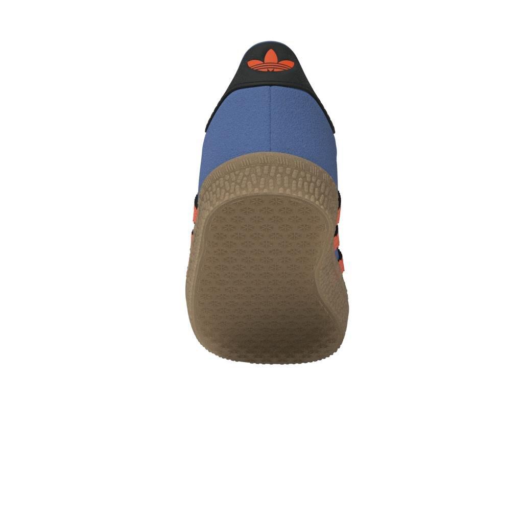 Unisex Kids Gazelle Comfort Closure Elastic Laces Shoes, Blue, , large image number 9