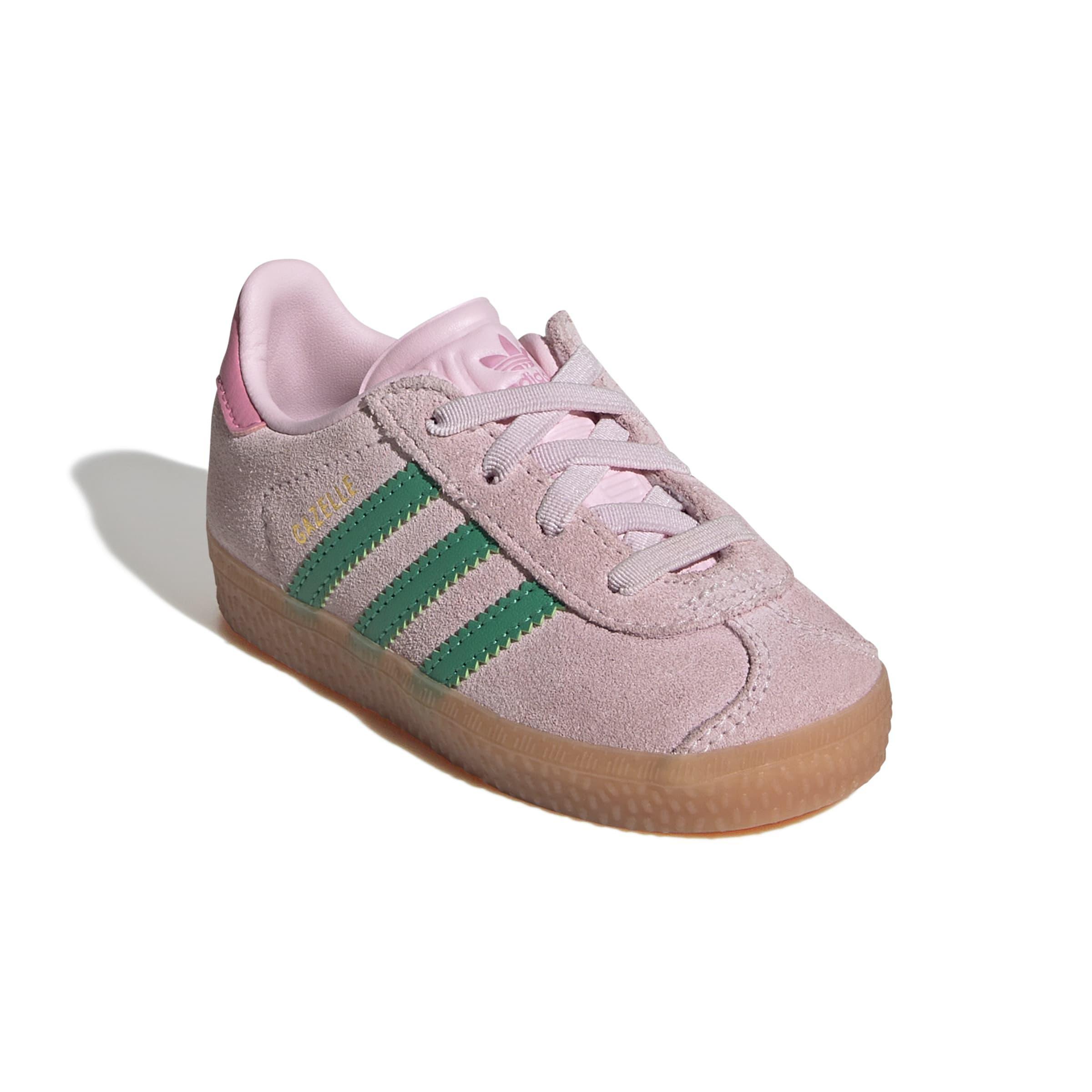 Kids Unisex Gazelle Comfort Closure Elastic Laces Shoes, Pink, , large image number 2