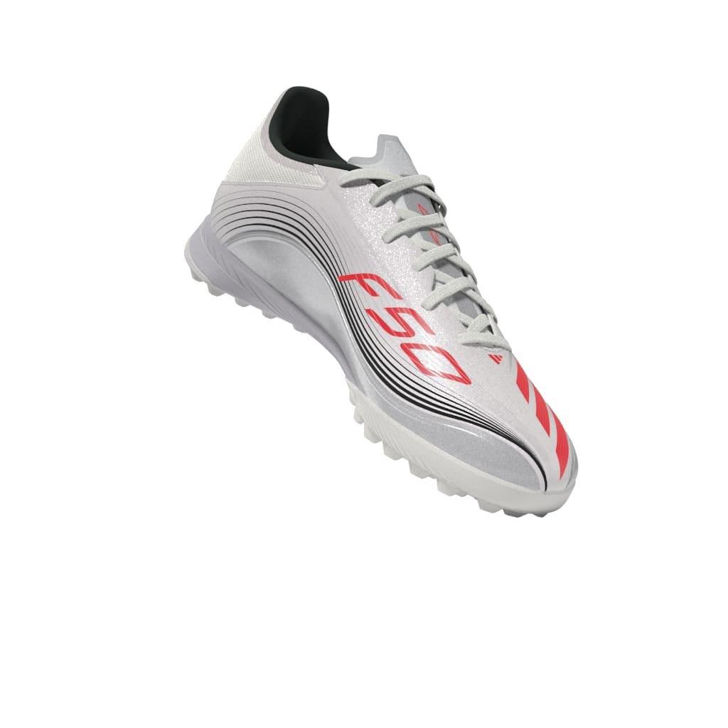 Unisex F50 Messi League Turf Boots, White, , large image number 8