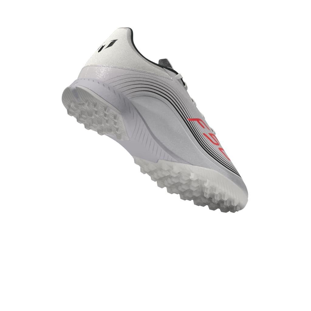 Unisex F50 Messi League Turf Boots, White, , large image number 14