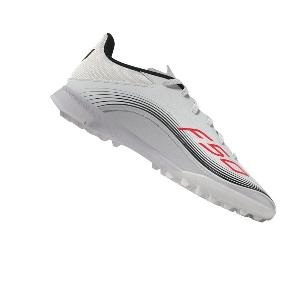 Kids Unisex F50 Messi League Turf Boots, White, , large image number 9