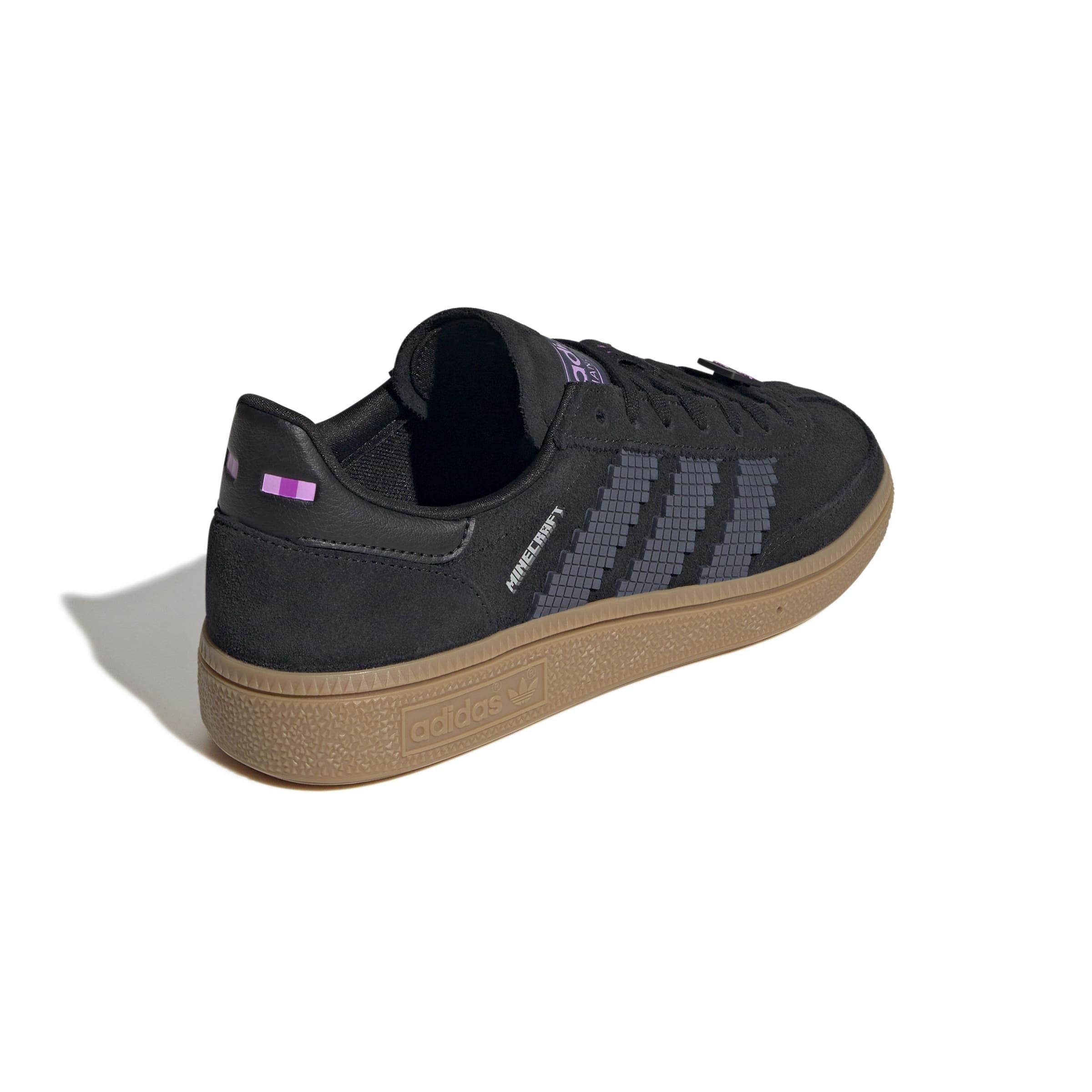 Kids Unisex Handball Spezial x Minecraft Shoes, Black, A701_ONE, large image number 3