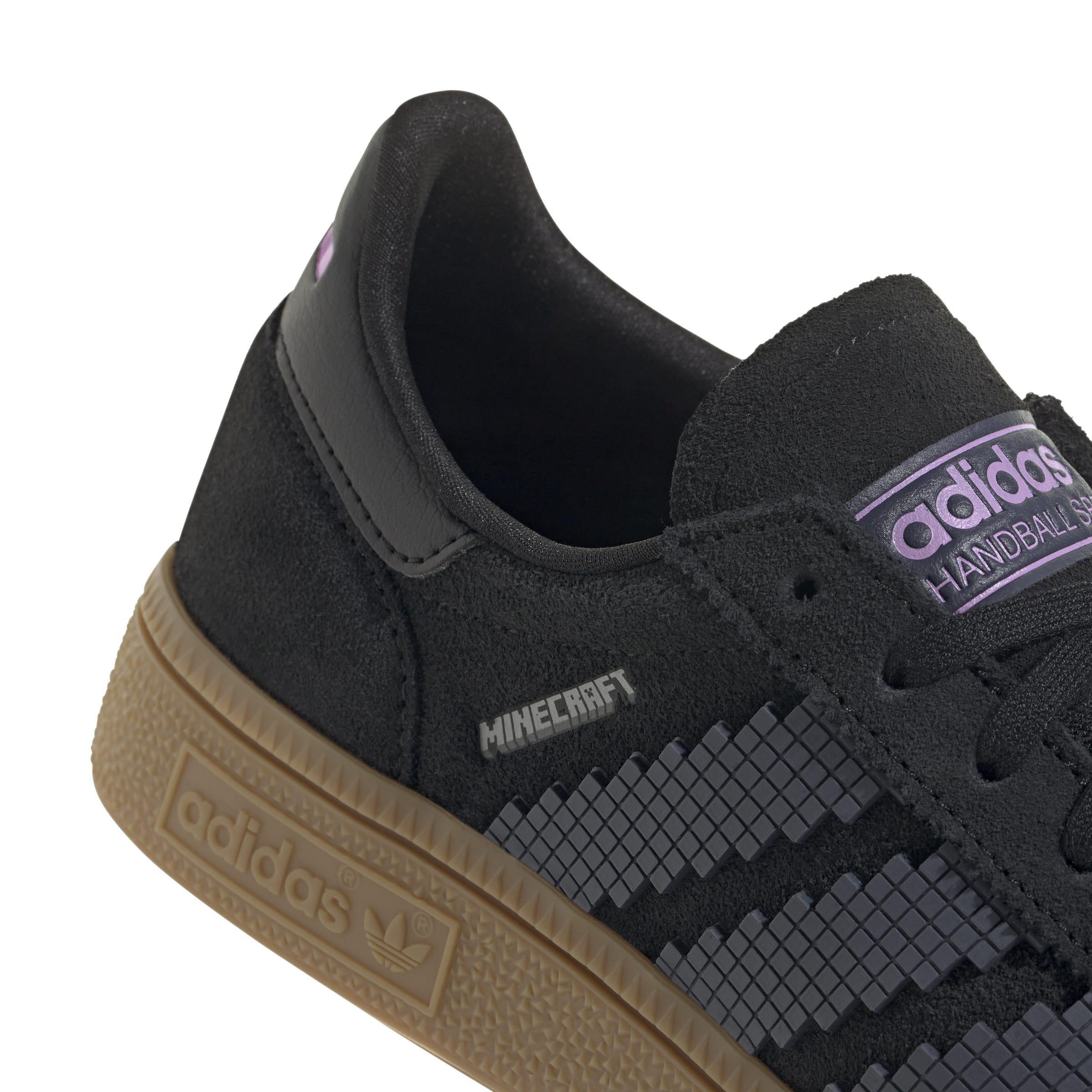 Kids Unisex Handball Spezial x Minecraft Shoes, Black, A701_ONE, large image number 4