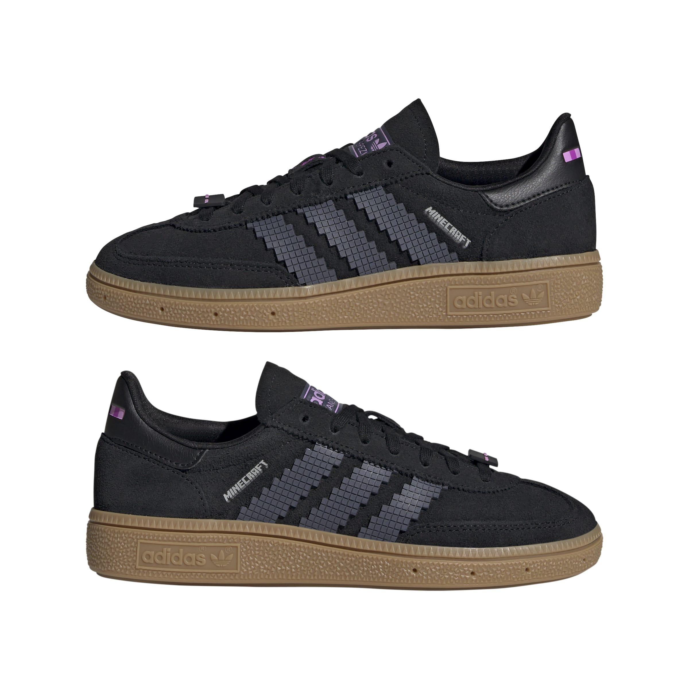 Kids Unisex Handball Spezial x Minecraft Shoes, Black, A701_ONE, large image number 8