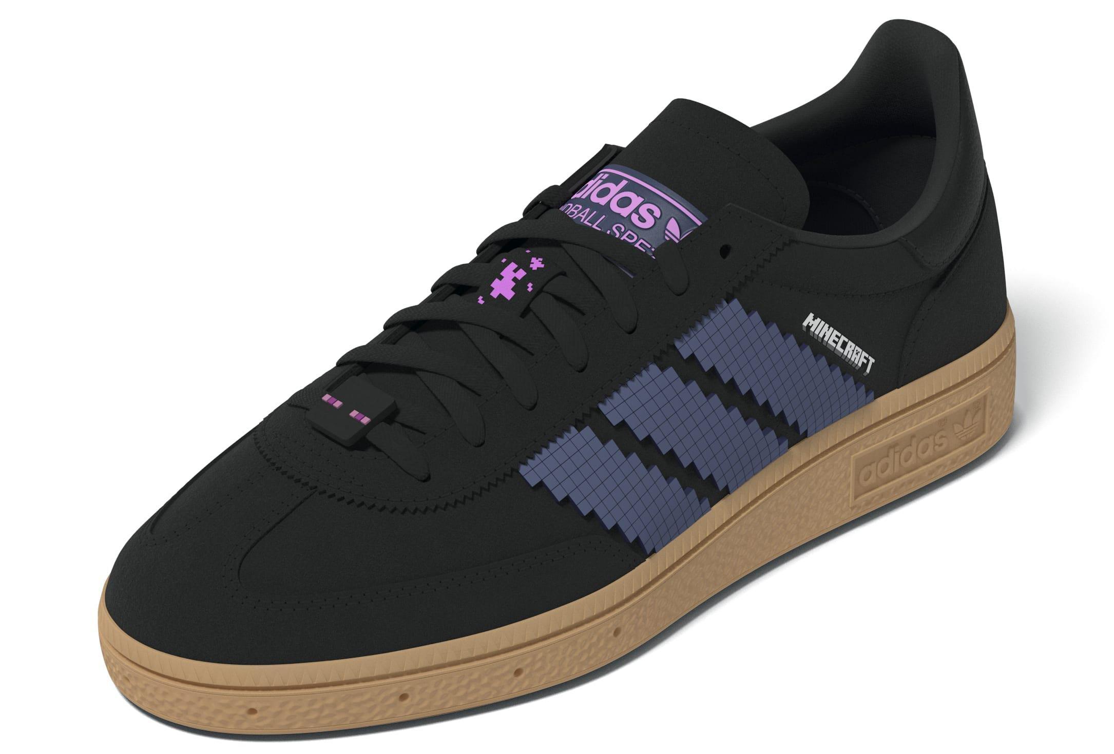 Kids Unisex Handball Spezial x Minecraft Shoes, Black, A701_ONE, large image number 11