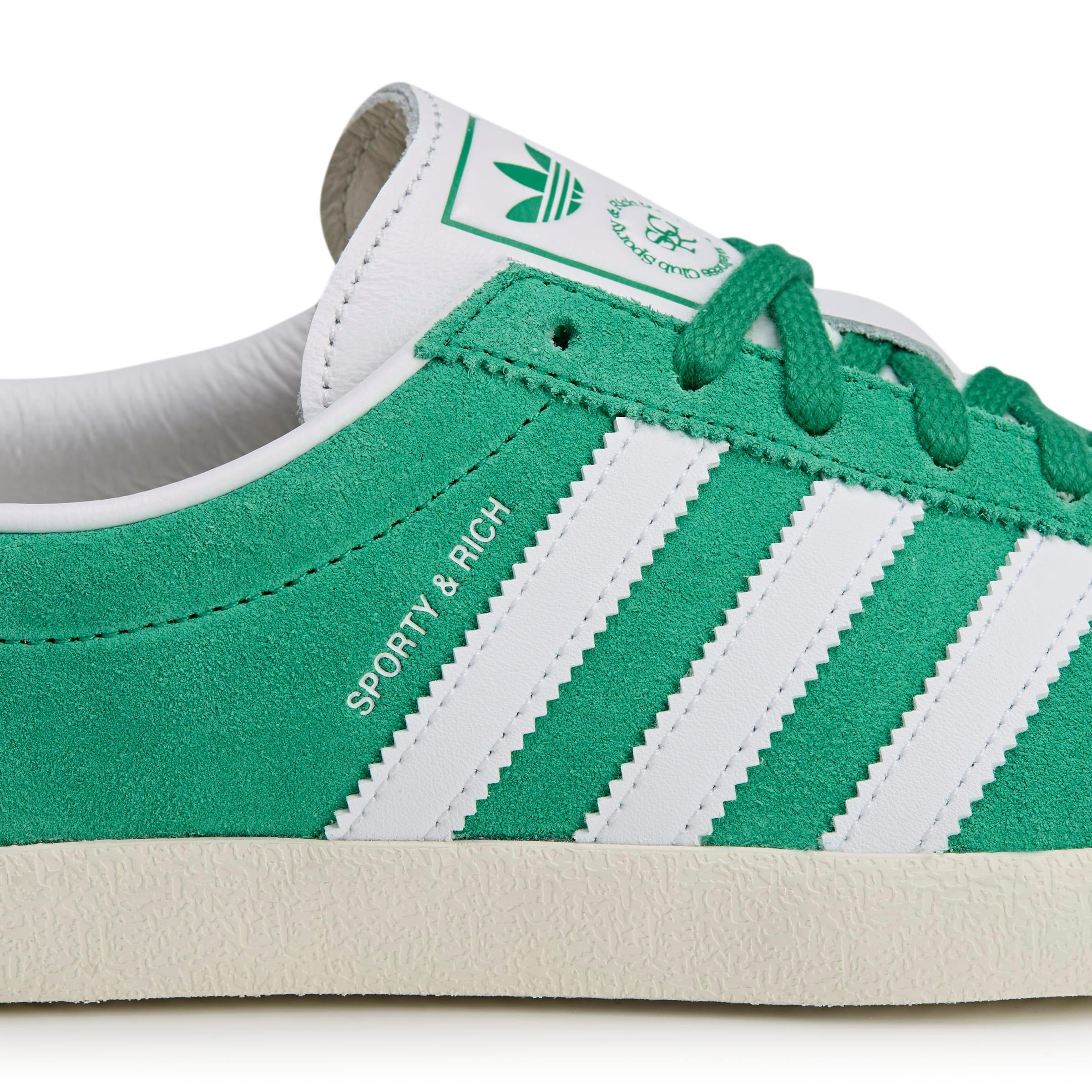 Blanc Sporty & Rich Shoes, Green, A701_ONE, large image number 7