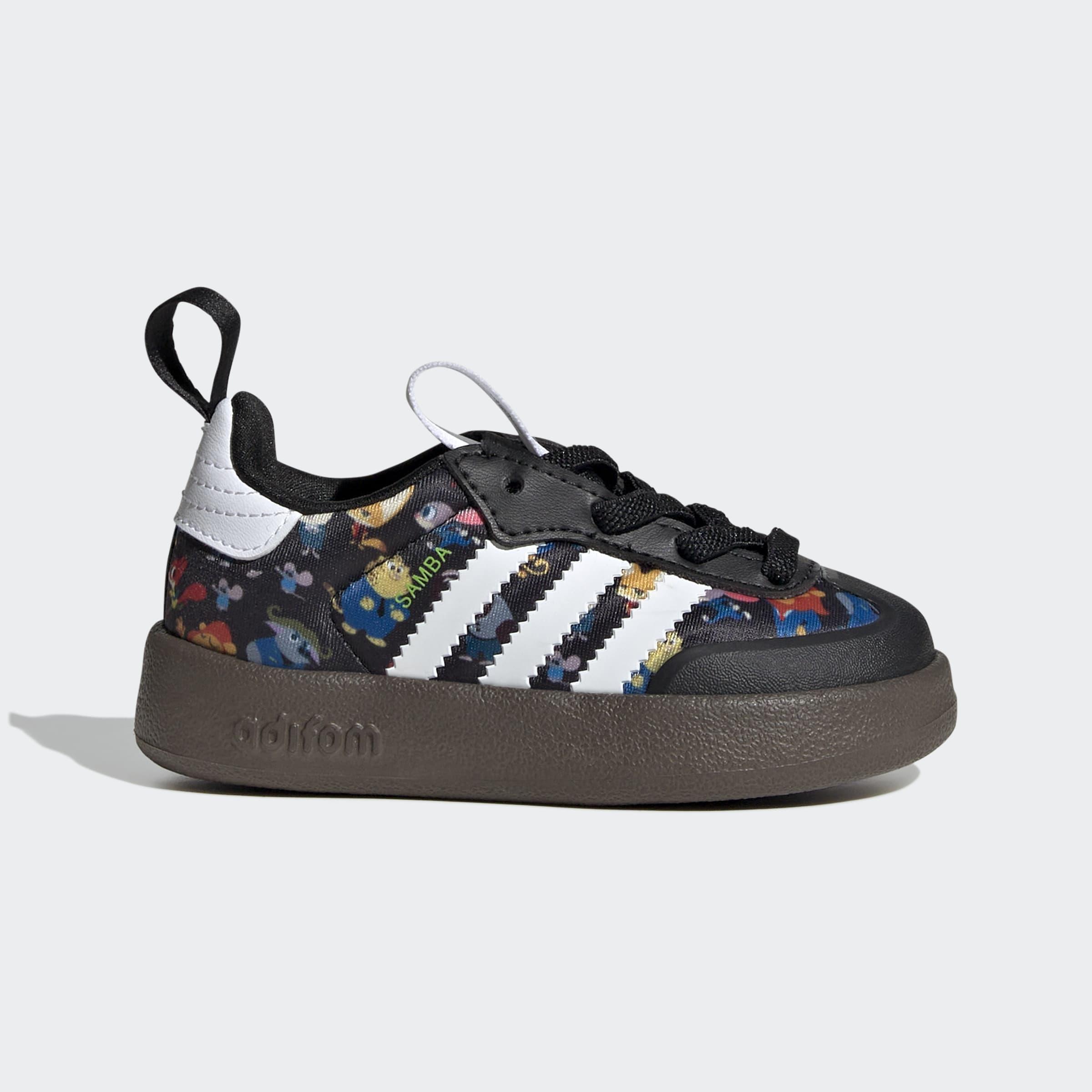Kids Unisex Adidas Disney Adifom Samba 360 Shoes, Black