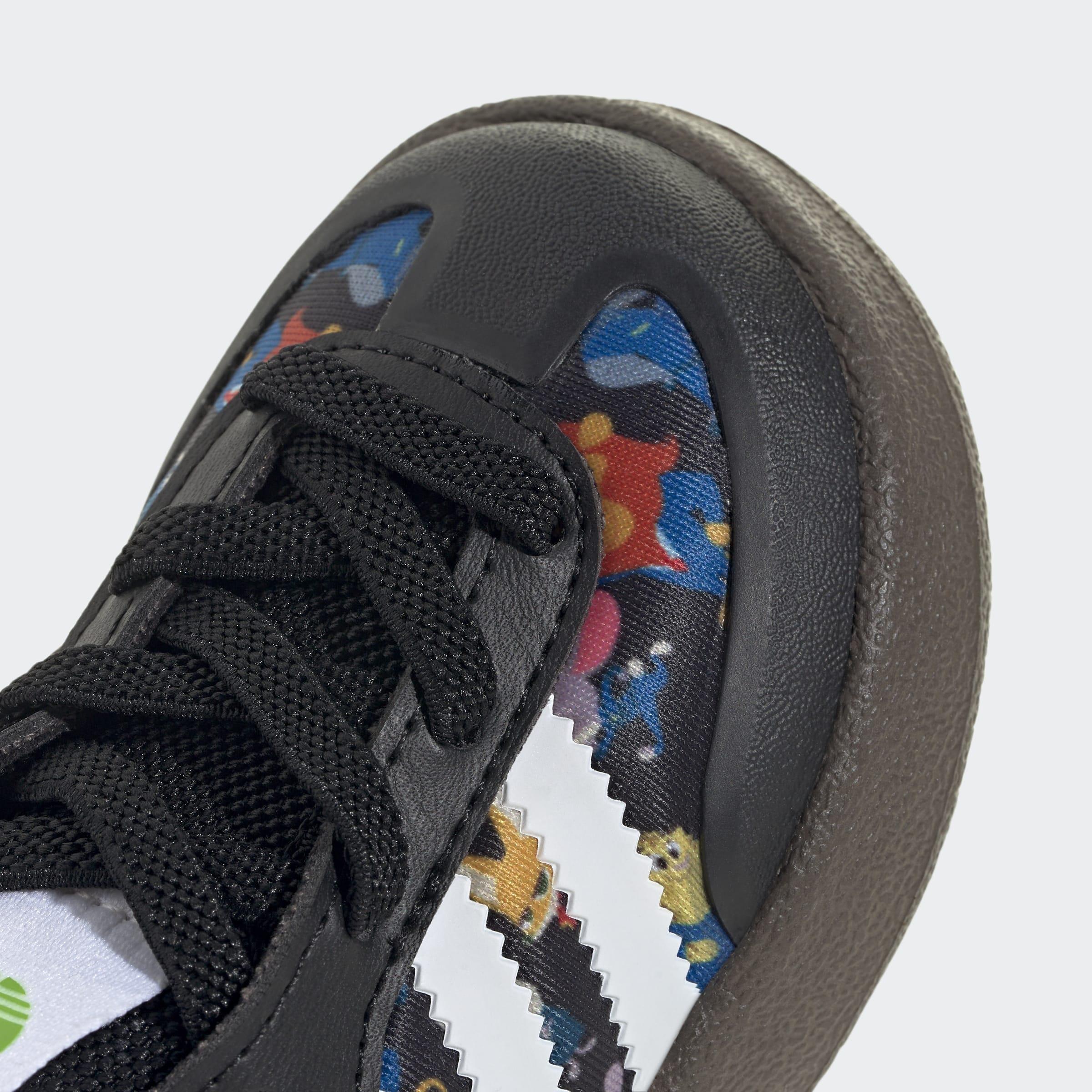 Kids Unisex Adidas Disney Adifom Samba 360 Shoes, Black, A701_ONE, large image number 6