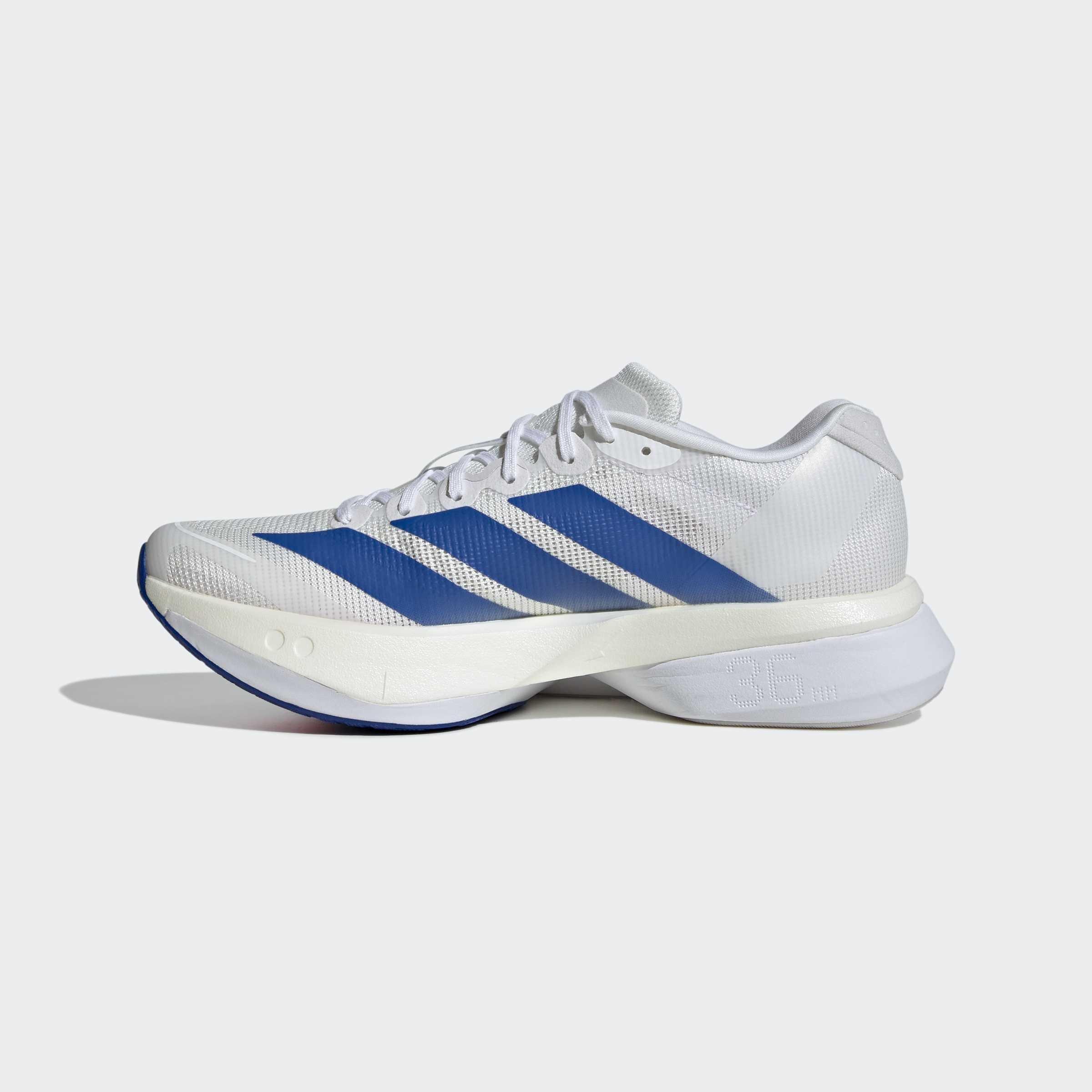 Adizero Boston 13 Shoes, White, A701_ONE, large image number 6