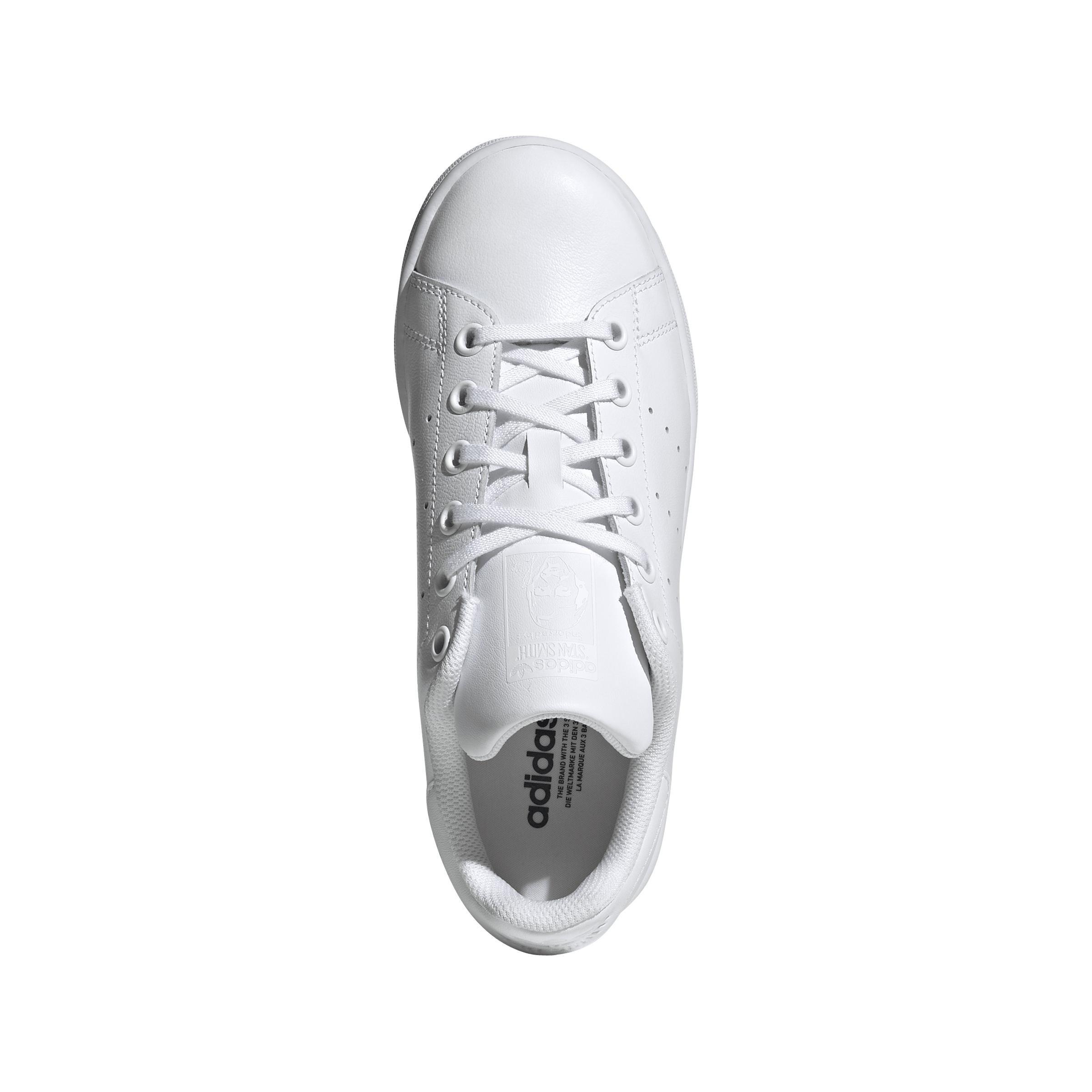 Unisex Kids Stan Smith Shoes, White, A701_ONE, large image number 1